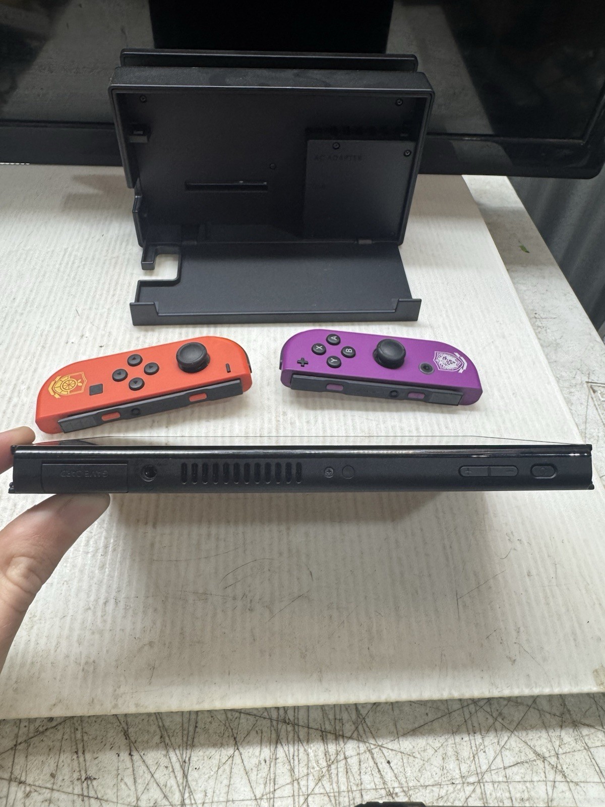 Nintendo Switch OLED Pokémon Scarlet & Violet Edition Console Wi-Fi HDMI USB-C