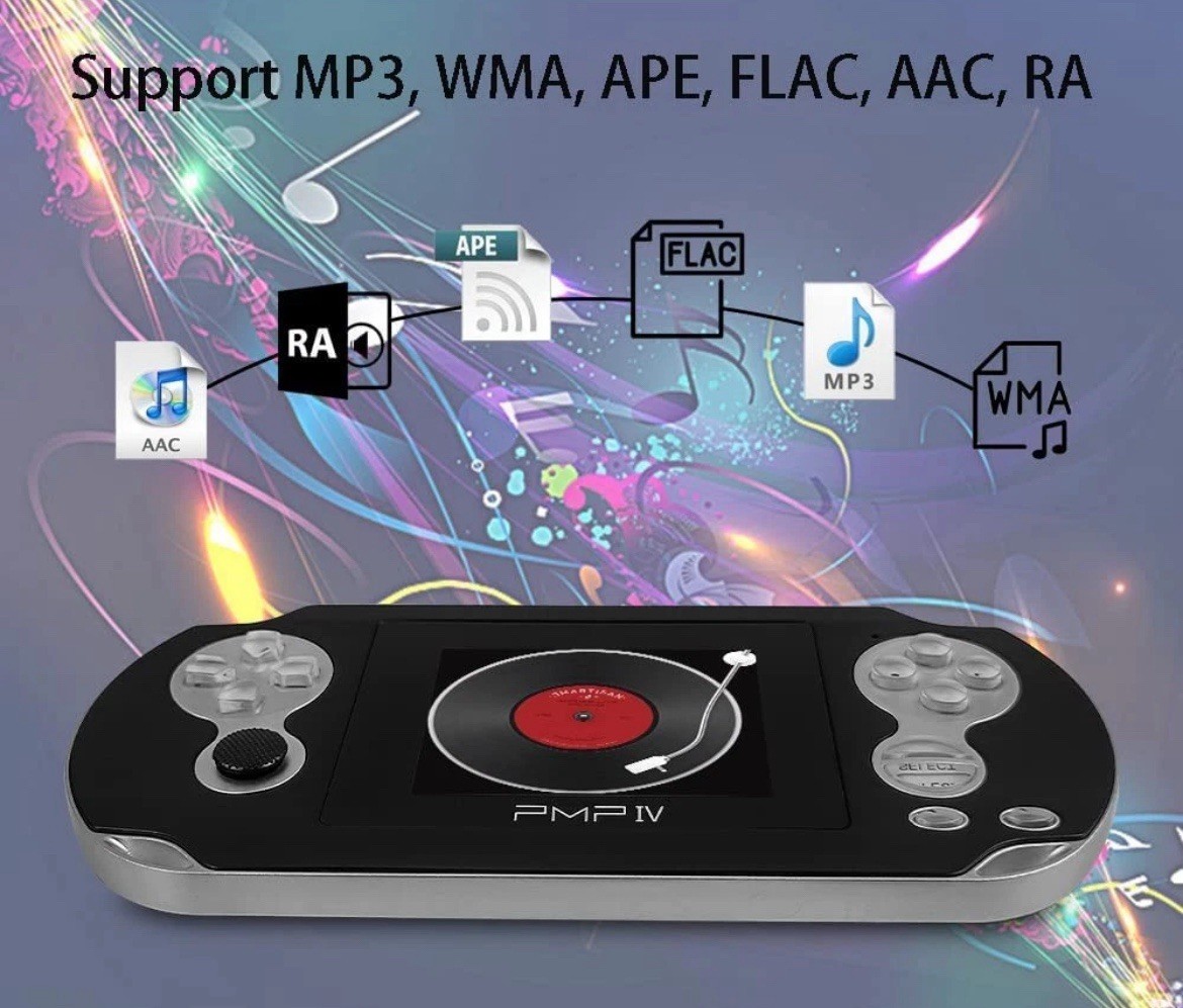 Abernic PMP4 Portable Handheld Emulator Game Console 32 Bit 500 in 1 Game