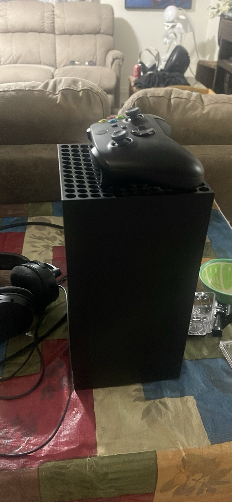 A Fairly Used Xbox Series X I Have 2 Controllers And One Battery Pack