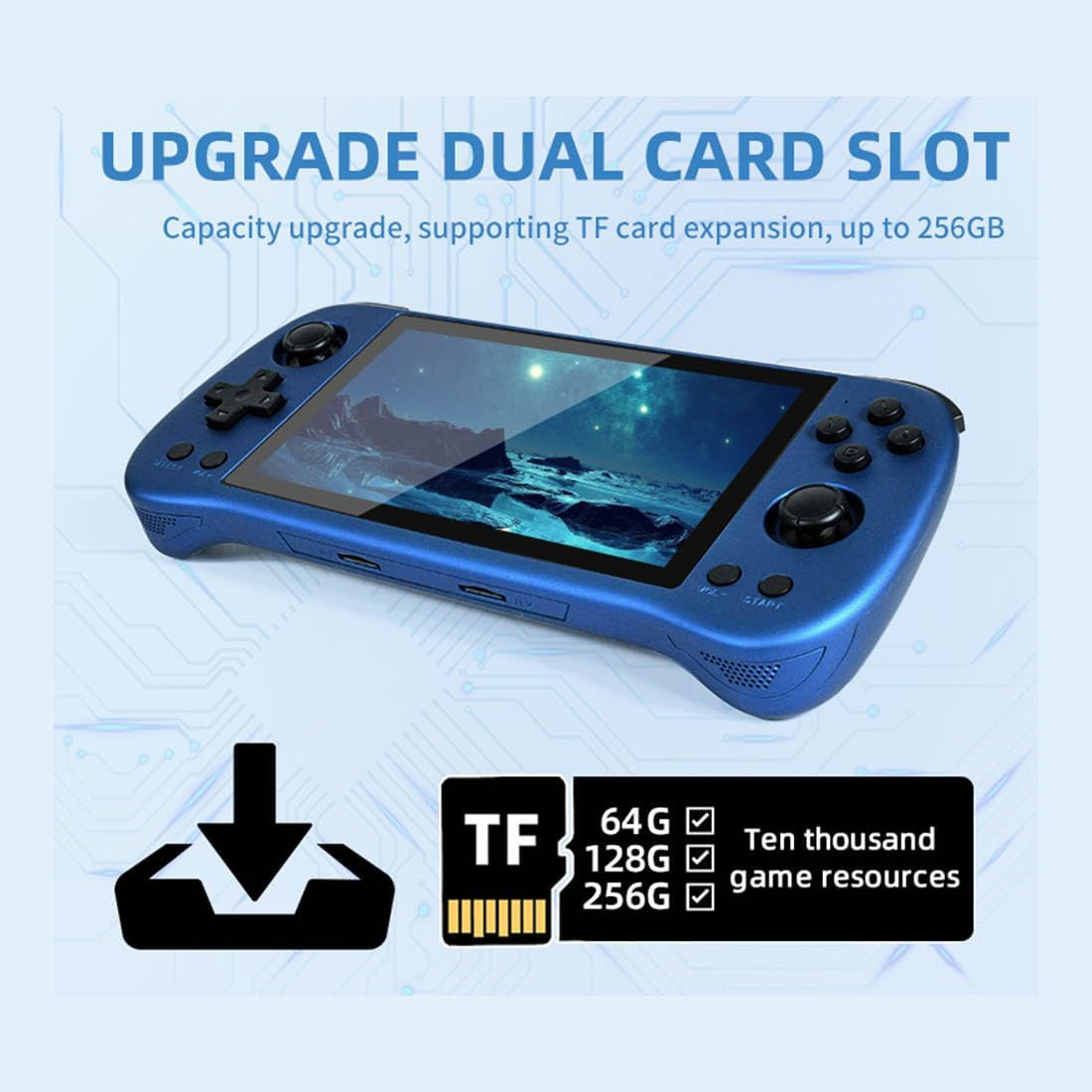X55 Handheld Game Console IPS RGB Screen 5.5-Inch (256G)