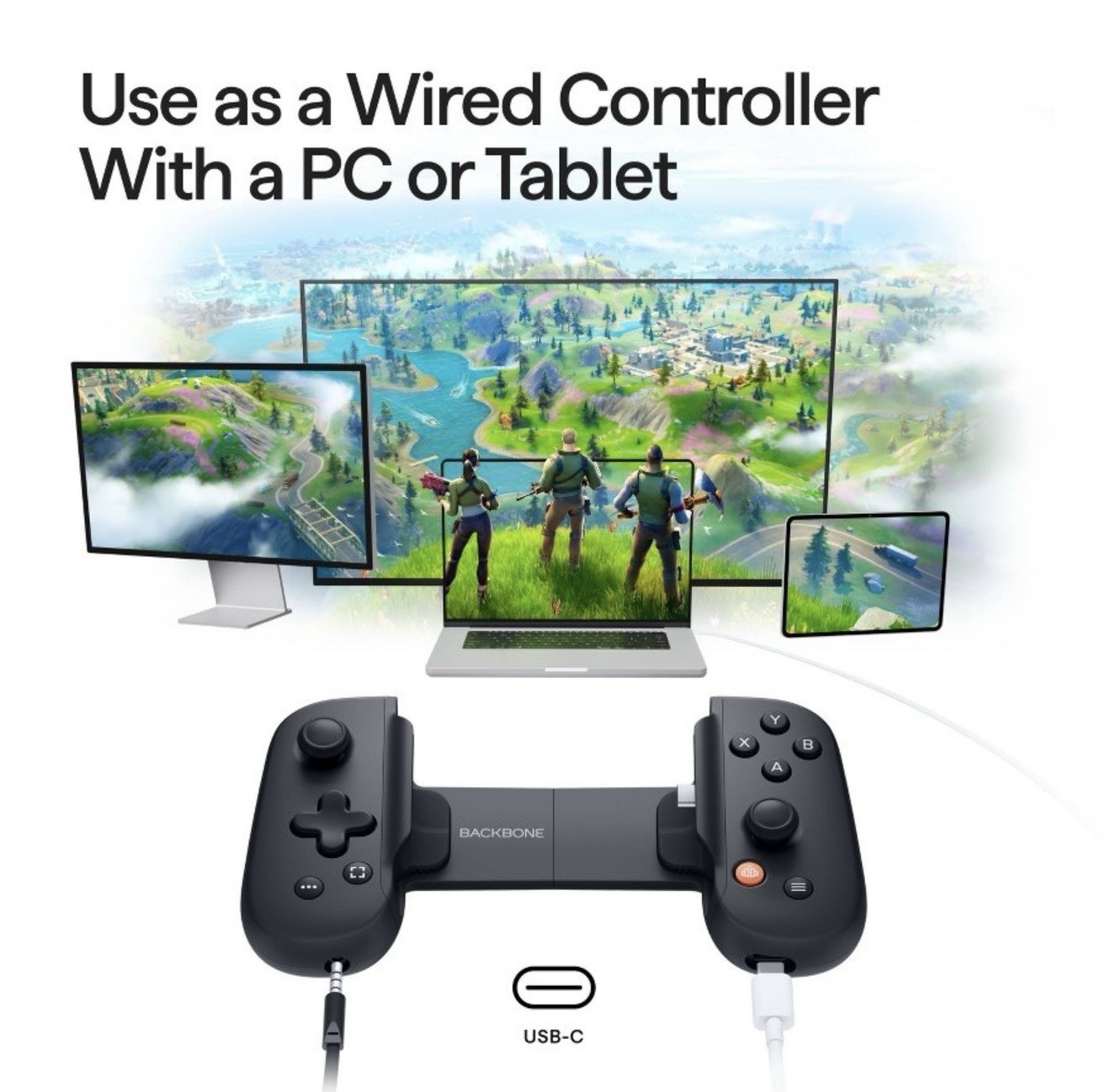 New Backbone One 2nd generation Mobile Gaming Controller BB-51-P-BR USB-C