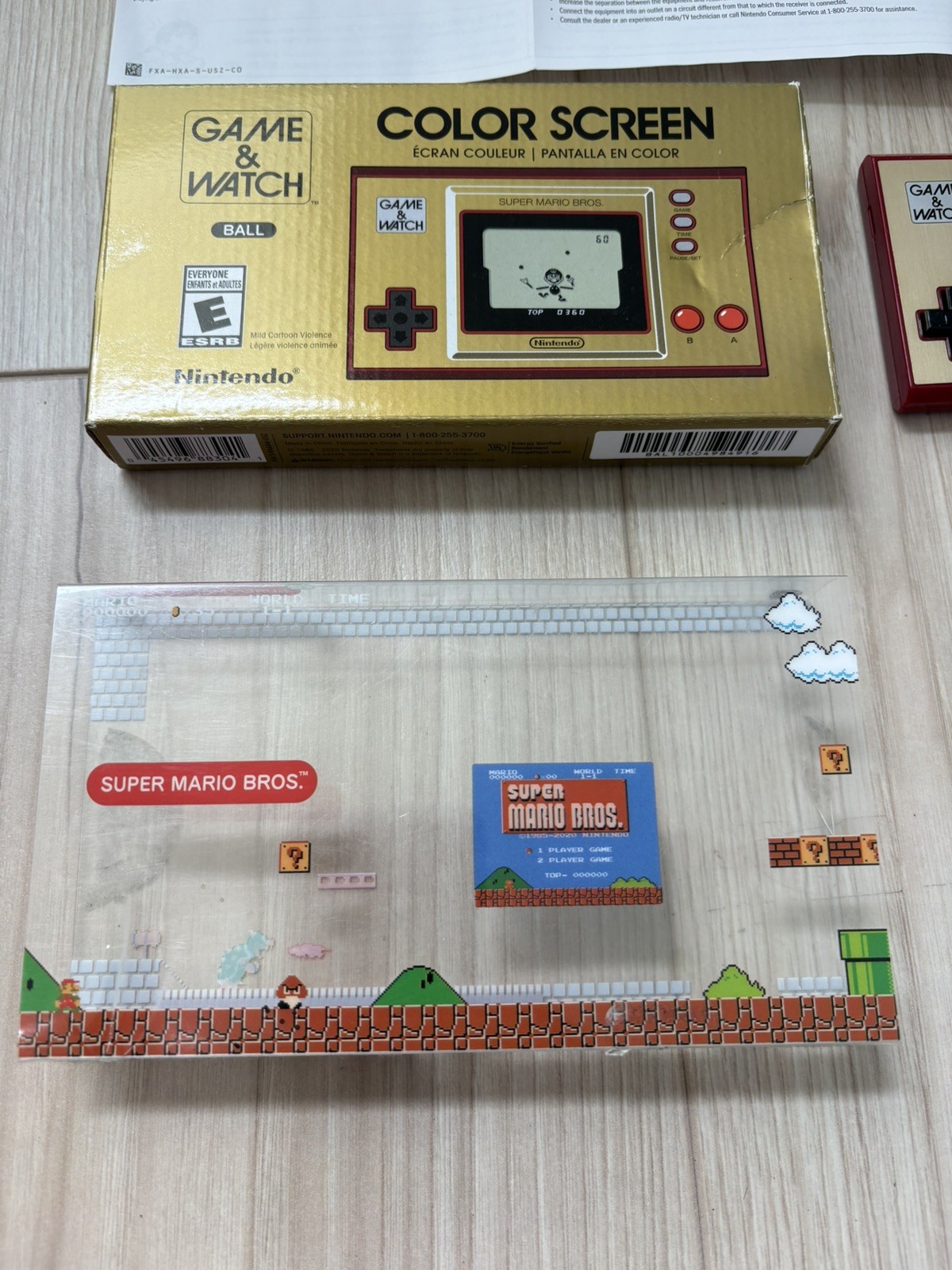 CIB (Complete in Box) 35th Anniversary Edition Super Mario Bros. Game & Watch
