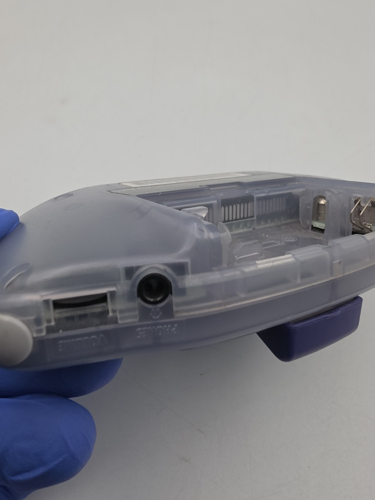 Nintendo Game Boy Advance Console System – Clear Glacier Tested – With Light!