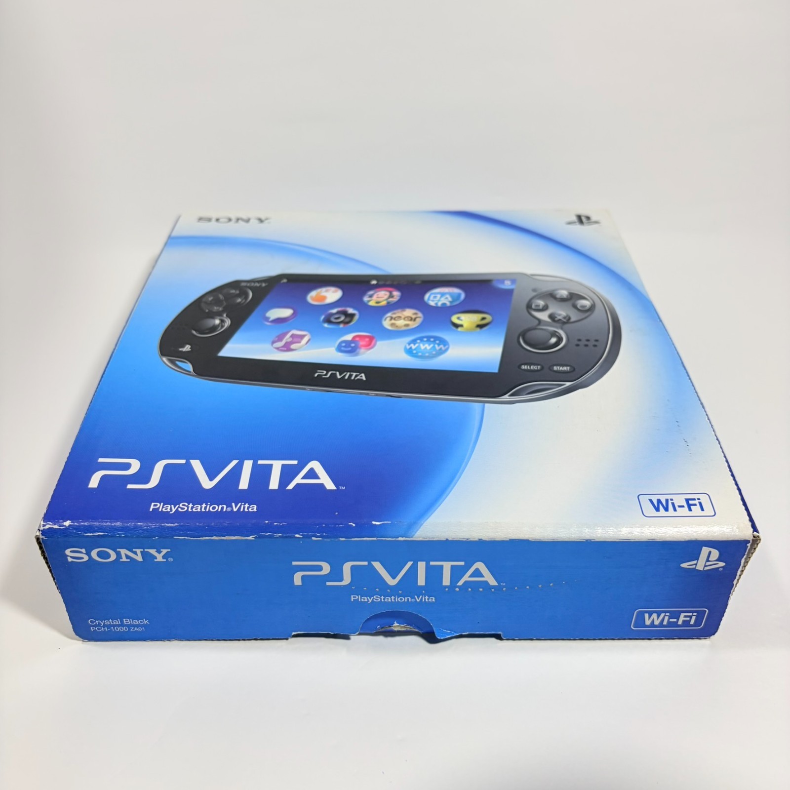 PlayStation PS Vita Wi-Fi Crystal Black PCH-1000 ZA01 Japan Console SONY