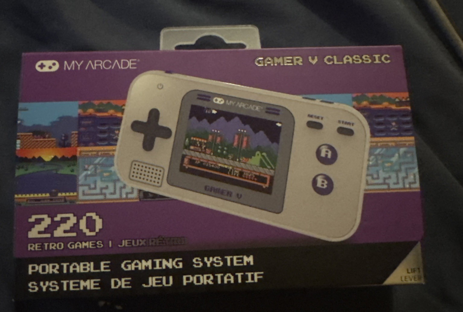 NEW, SEALED My Arcade Gamer V Classic Handheld, Loaded With 220 Retro Games