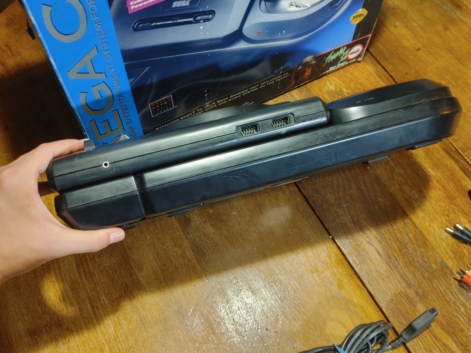Sega CD Model 2 Console Genesis Bundle Consoles w Controller & Box *TESTED*