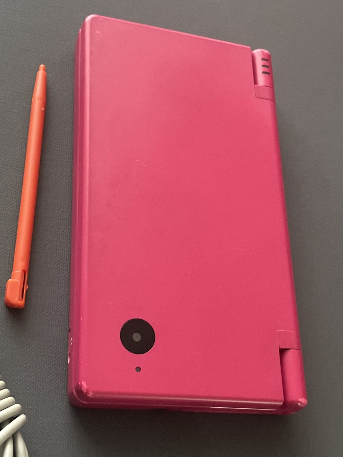 Nintendo Red DS Game Console Used Working W/ Charger & Stylus I Have More !
