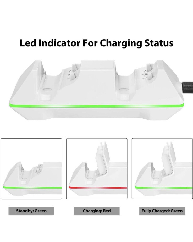 Controller Charger for Xbox One, CVIDA Dual Xbox One/One S/One Elite Charging St