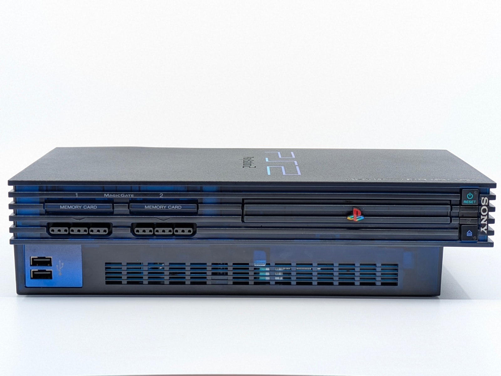 Sony PlayStation 2 Midnight Blue BB Pack SCPH-50000 MB/NH Console Boxed Tested