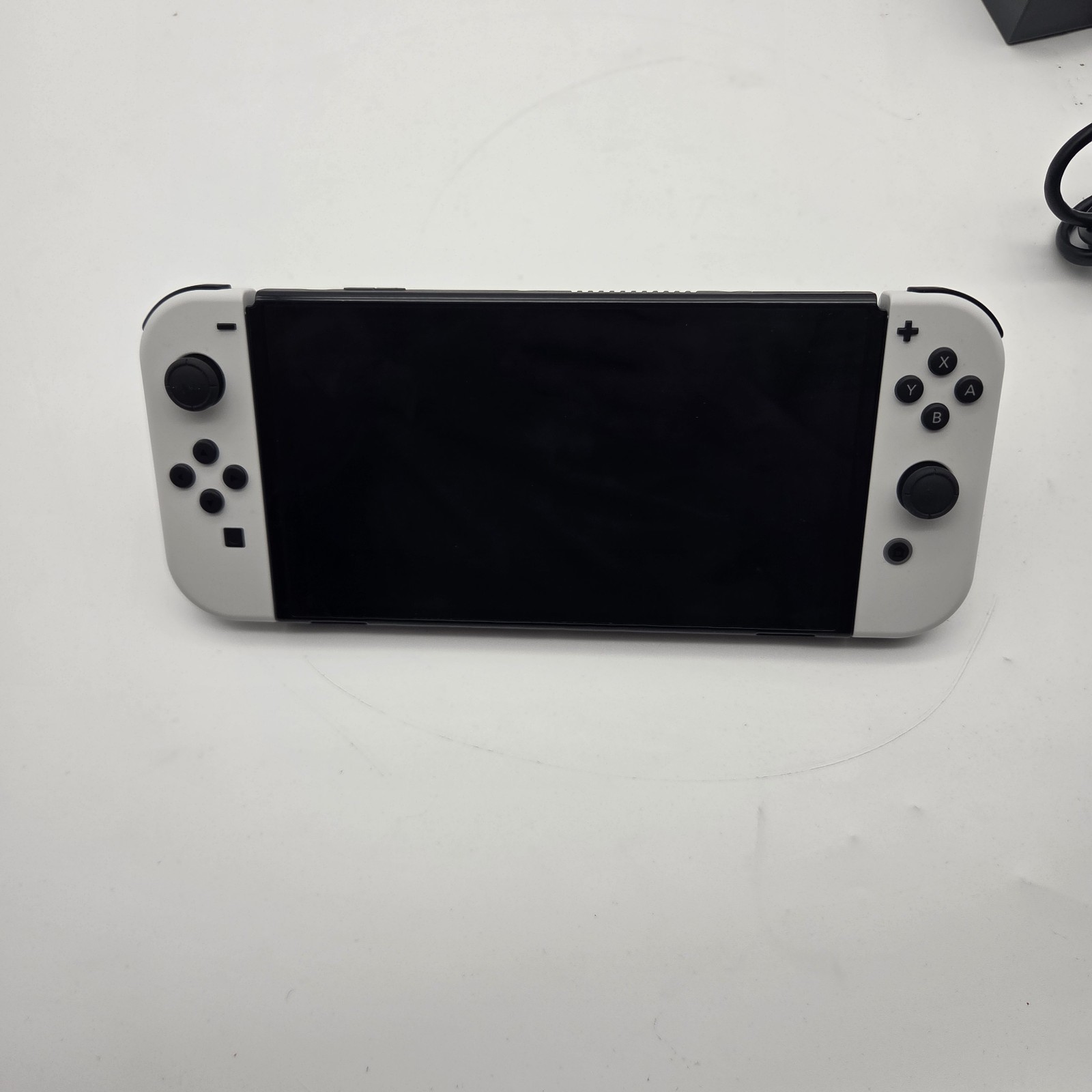 Nintendo Switch OLED HEG-001 Sysyem Console White W/ Joycons & Box Adult Owned