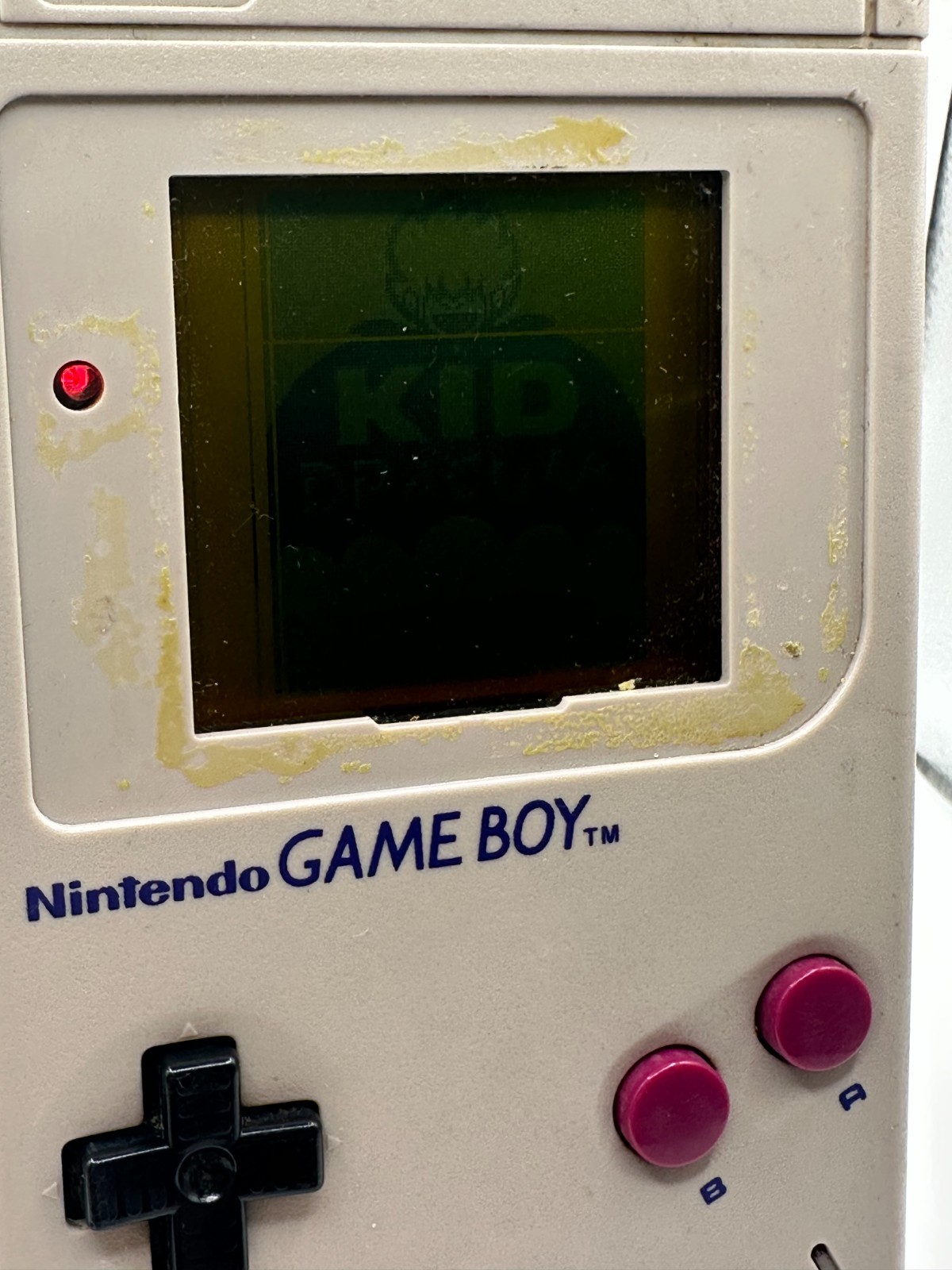 Nintendo Game Boy Console (System and light, rough shape but working)