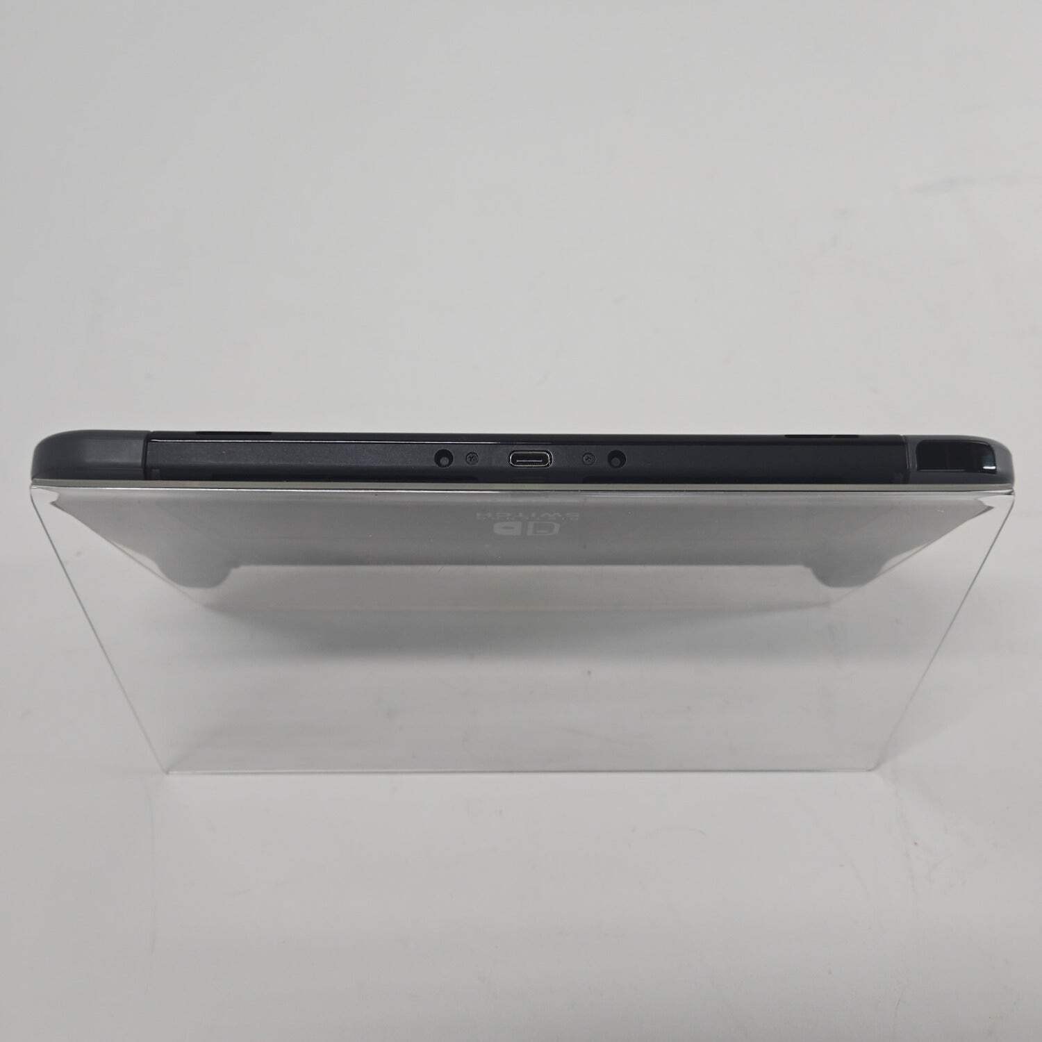 Nintendo Switch OLED Console Gaming System HEG-001 Gray with Super Smash JoyCons