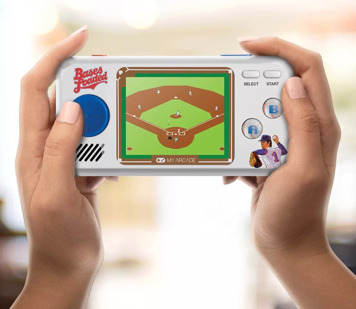 Bases Loaded Pocket Player 7 Fun Games Portable Gaming System – Used
