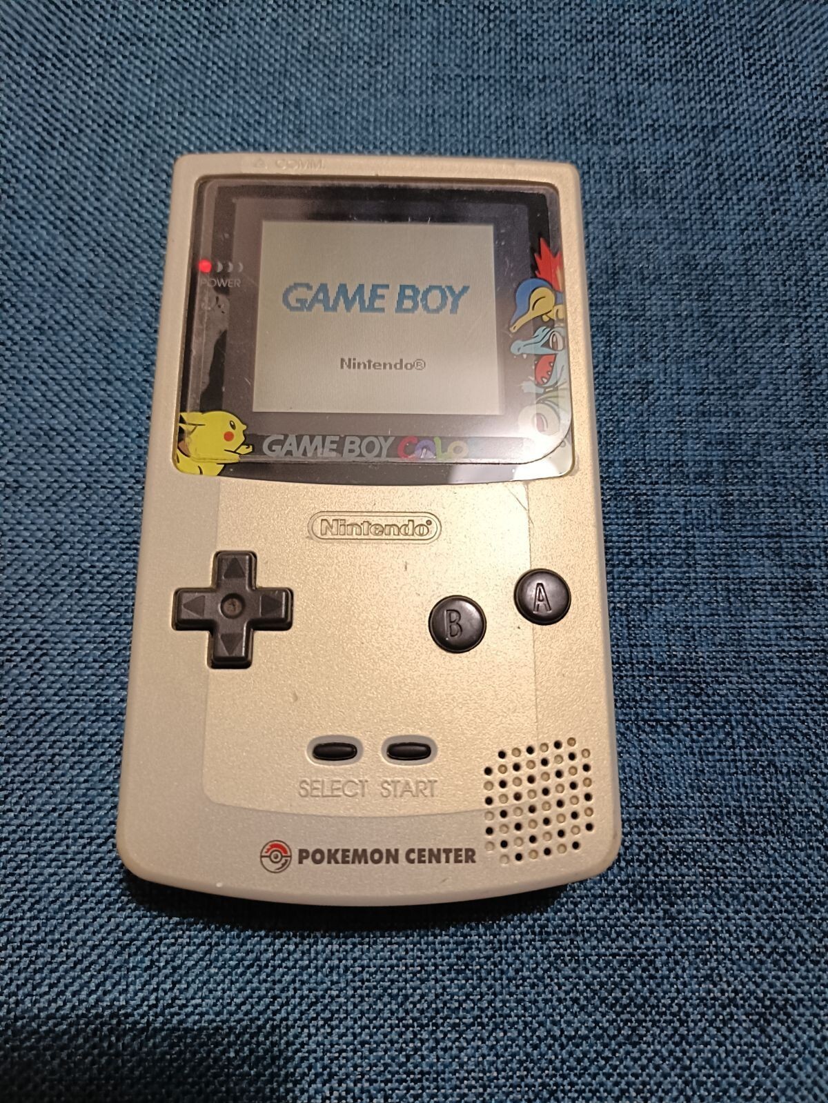 NINTENDO GAME BOY Gameboy Color Pocket Monster Pokemon Gold Silver Limited
