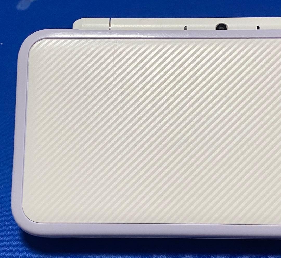 USED Japanese New Nintendo 2DS XL LL WHITE LAVENDER only console JAN-001