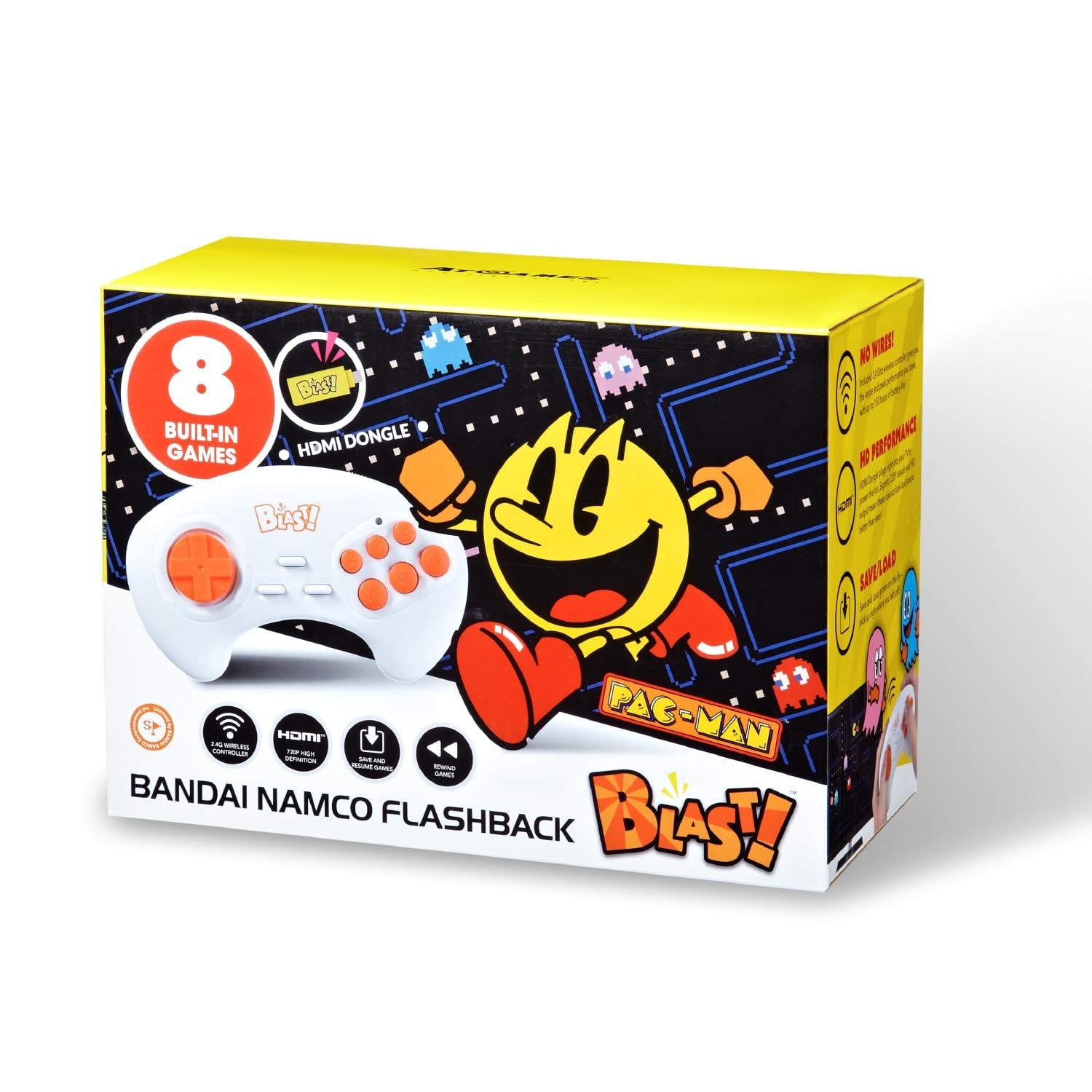 Bandai Namco Flashback Blast! – Ultimate Arcade Experience with 8 Built-in Games