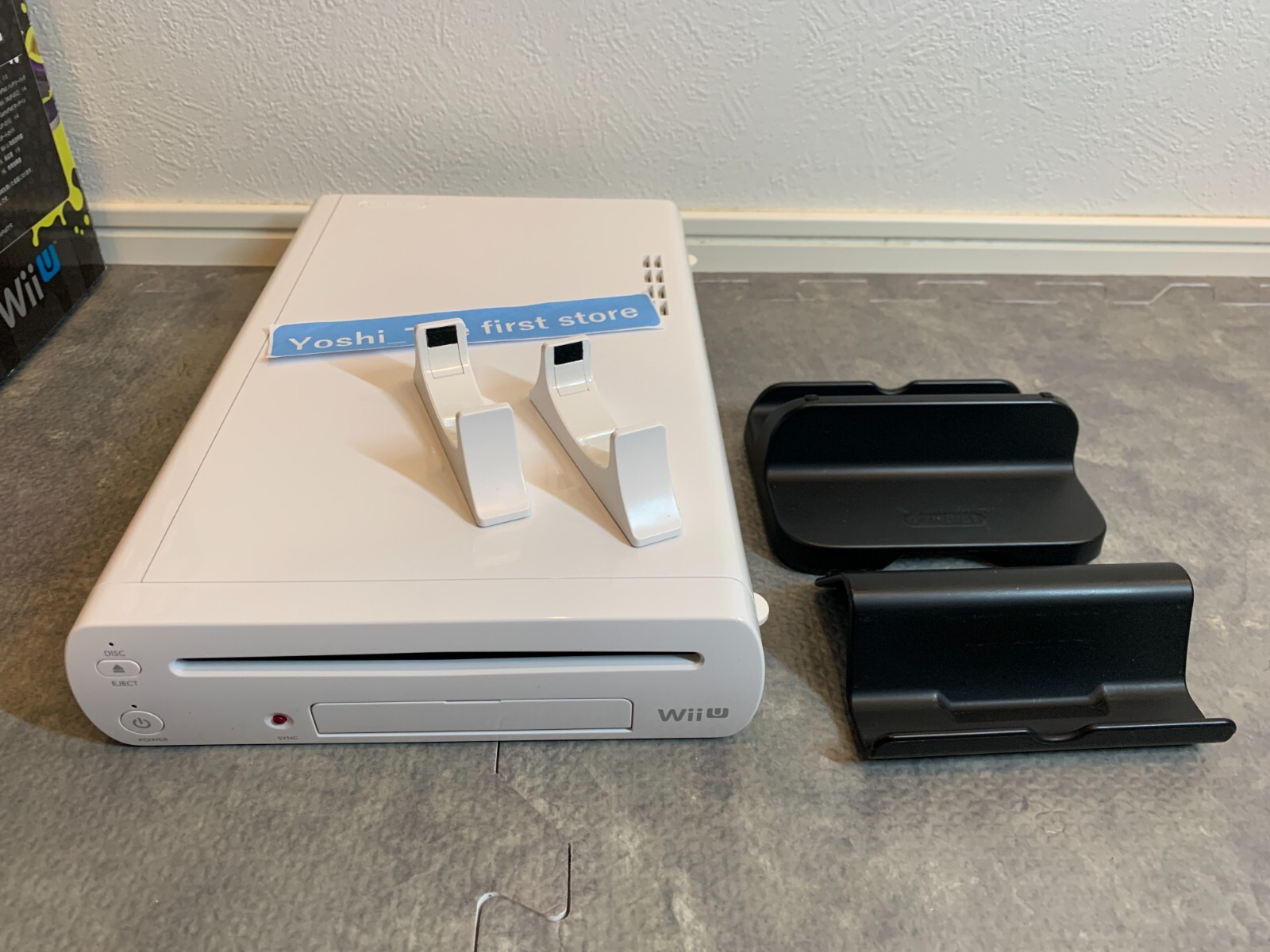 Nintendo Wii U Splatoon set with amiibo Aori & Hotaru 32GB White Japan ver.