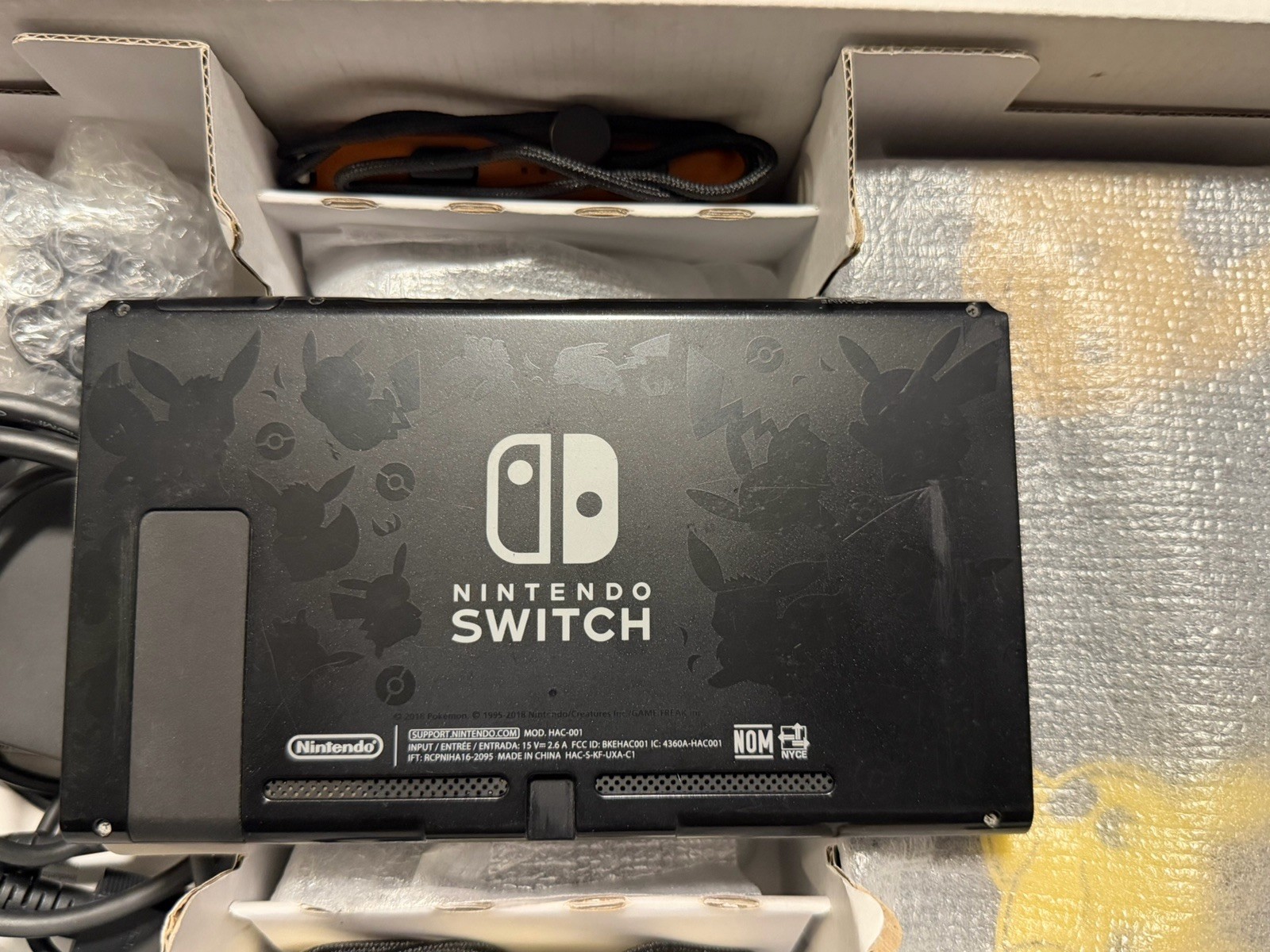 Rare Nintendo Switch Pokémon Lets Go Pickachu Eevee Limited Edition Console
