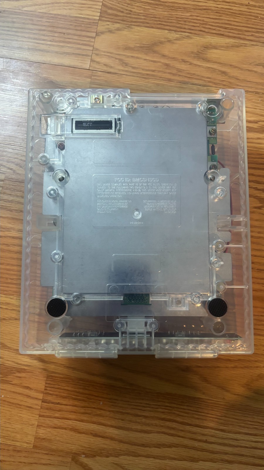 Super Nintendo SNES Console Transparent Clear Shell HDMI Game Bundle