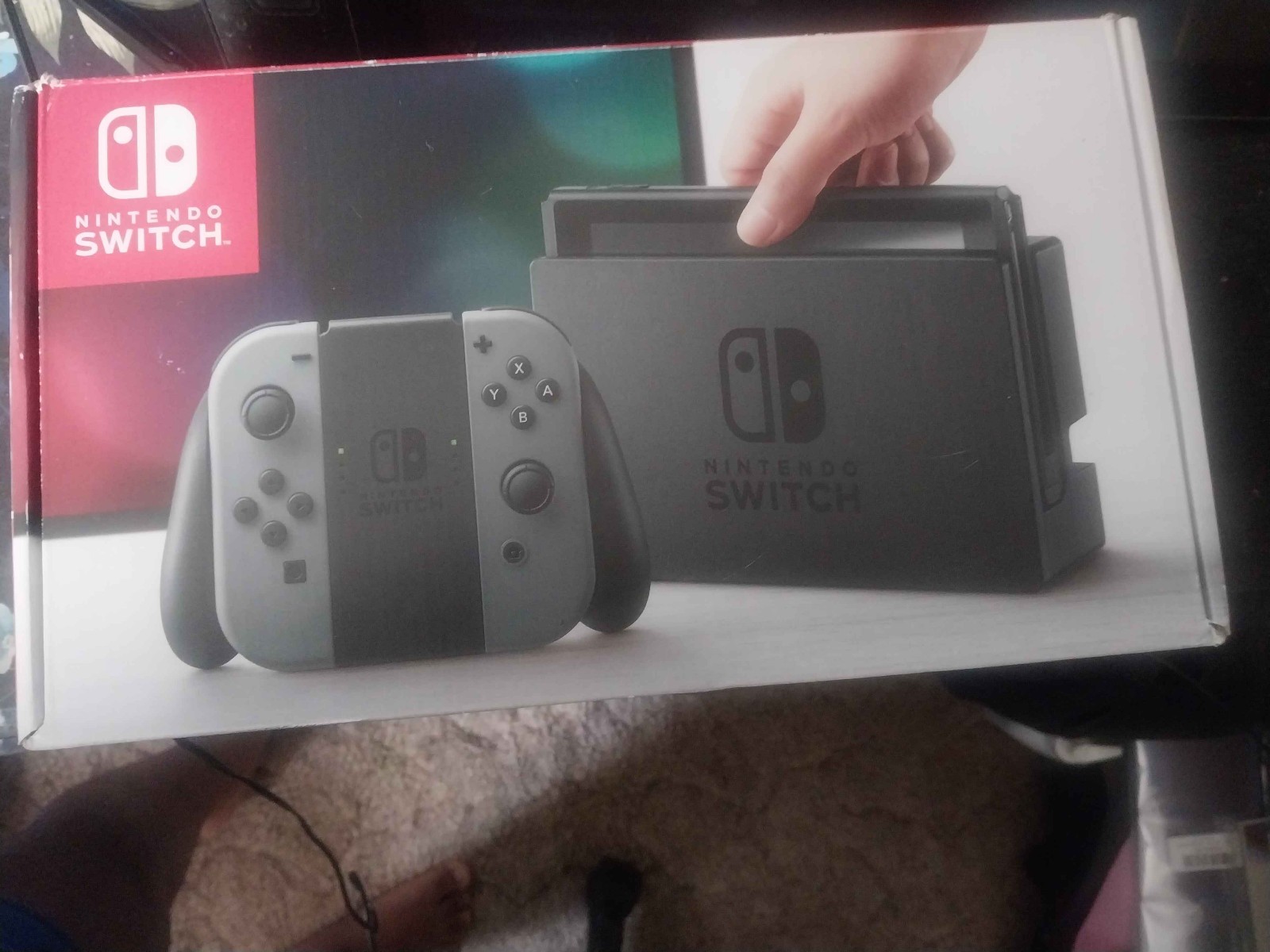 Nintendo Switch HAC-001(-01) 32GB Console with Customized Joy-Cons