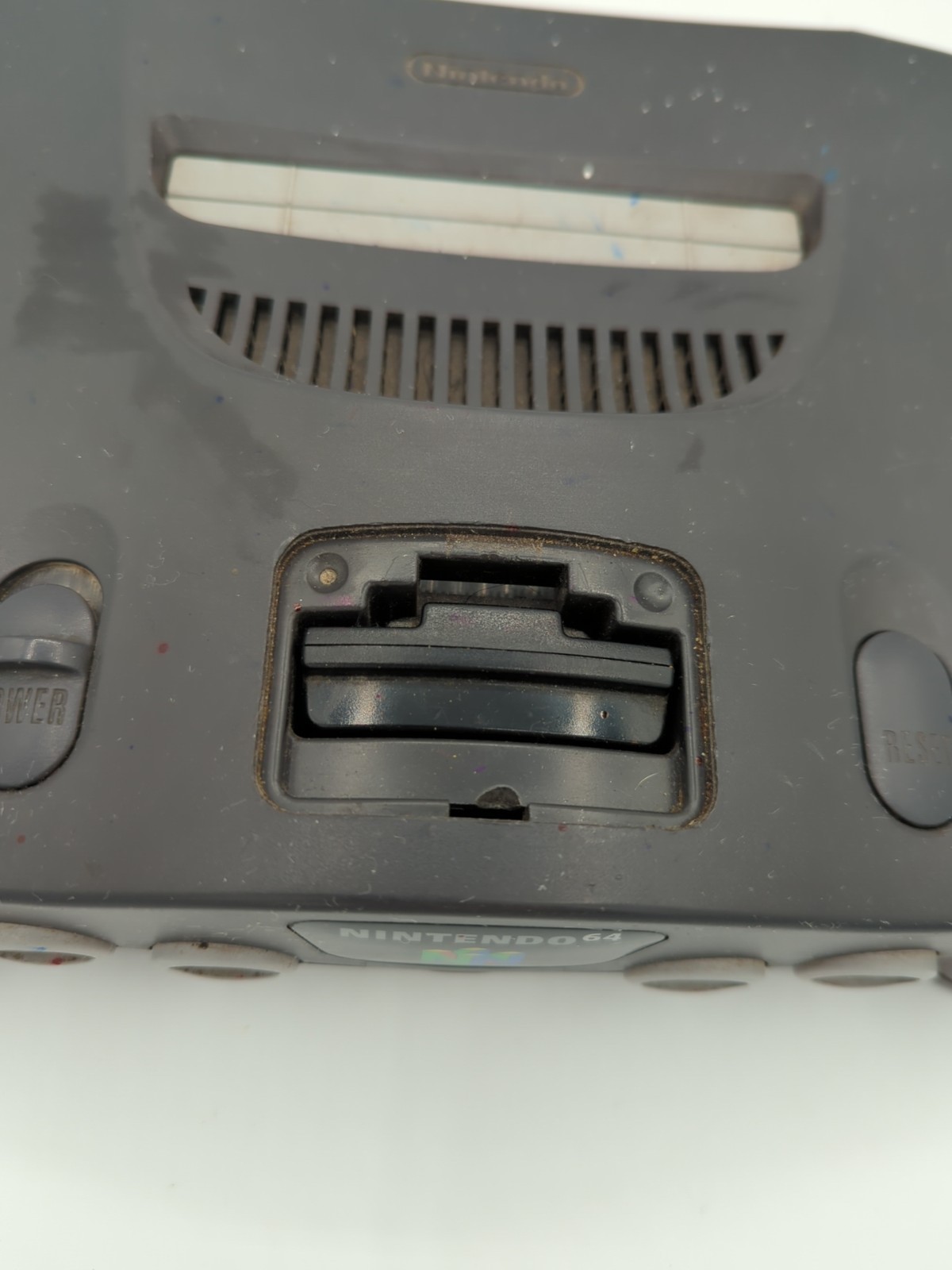 Nintendo 64 System 32MB Home Console – Charcoal Gray Loose With No Controllers