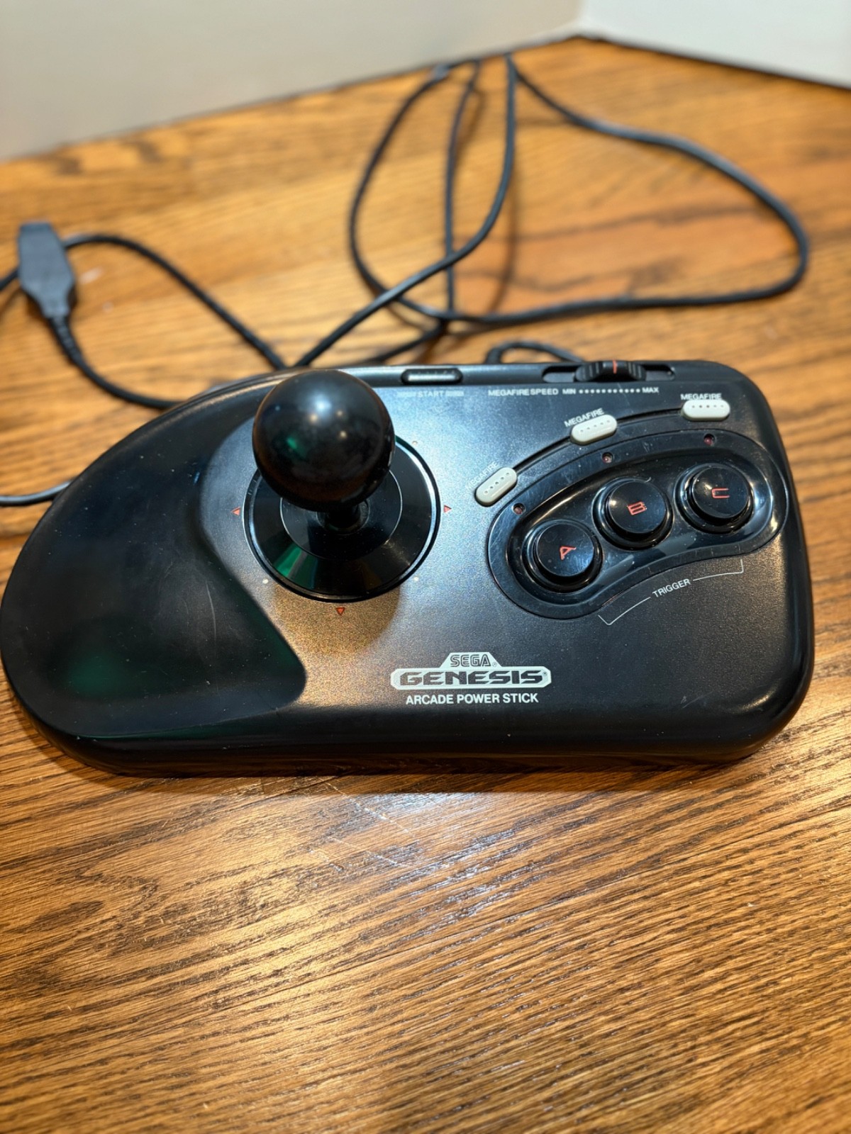 Sega Genesis Model 1 Console + 6-Button Arcade Stick – Tested Working w/HDMI