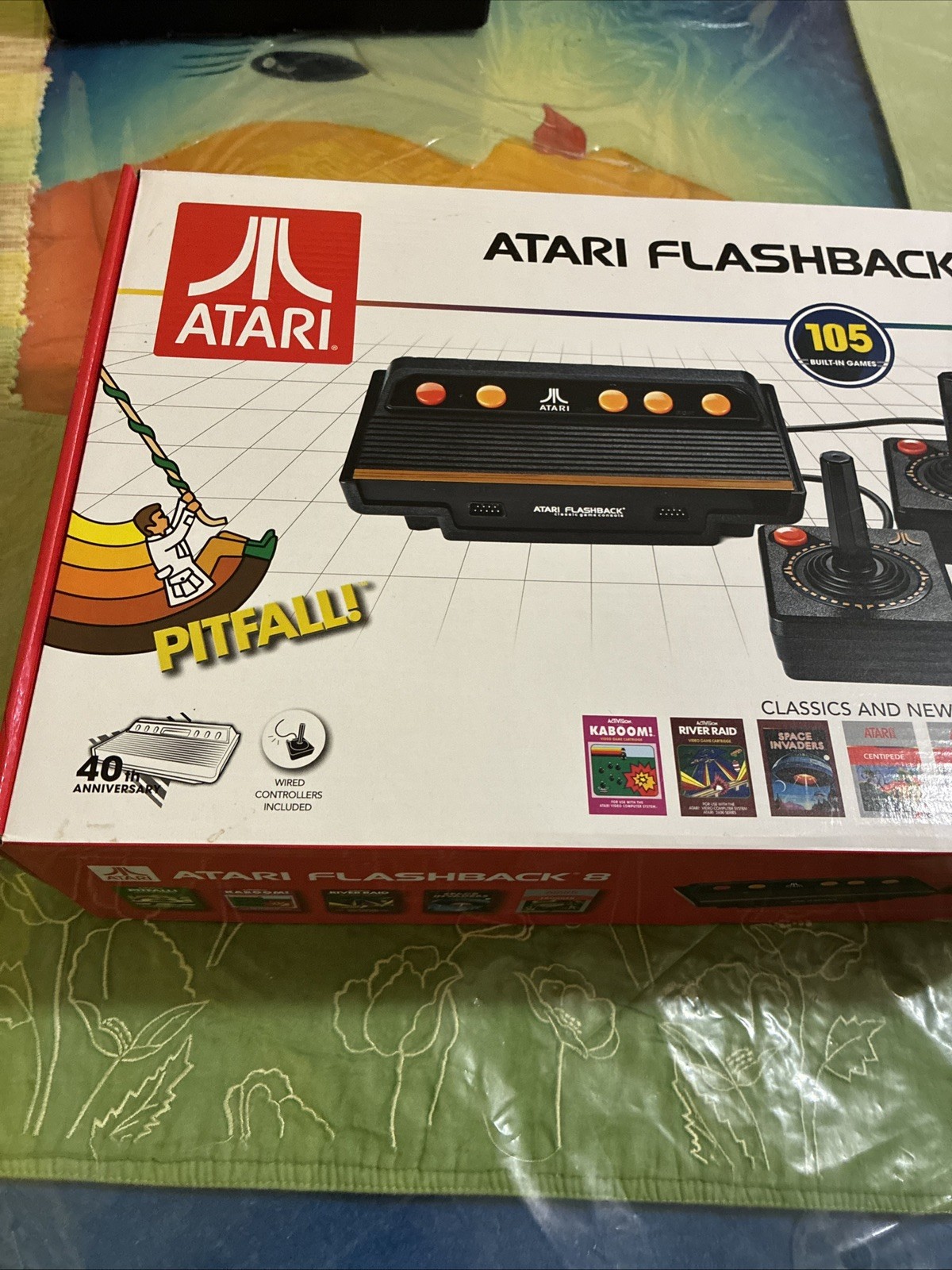 2017 Atari Flashback 8 with 105 Games Built-in AR3220 40th Anniversary Edition