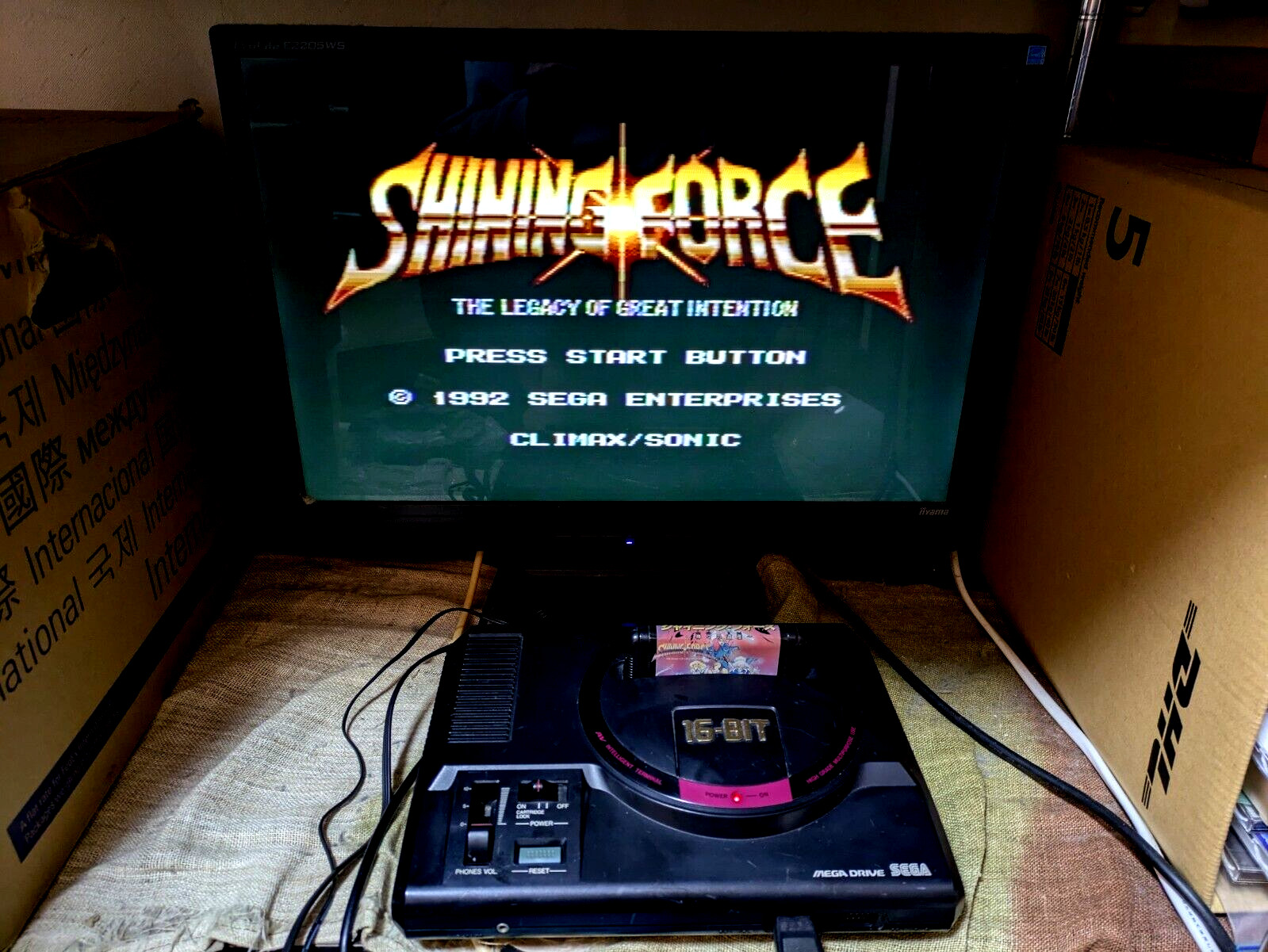 SEGA Mega Drive Console 16BIT Magical☆Taruto-kun Donald Duck Japan
