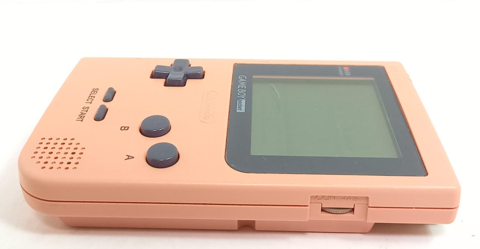 Nintendo Gameboy Pocket Game Console MGB-001 Pink Color Body Only Tested Work