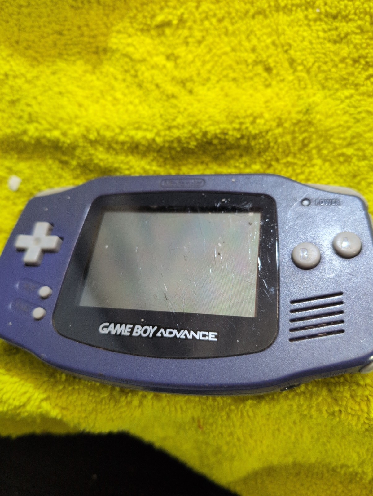 Nintendo AGB001 Game Boy Advance Handheld System Glacier Blue