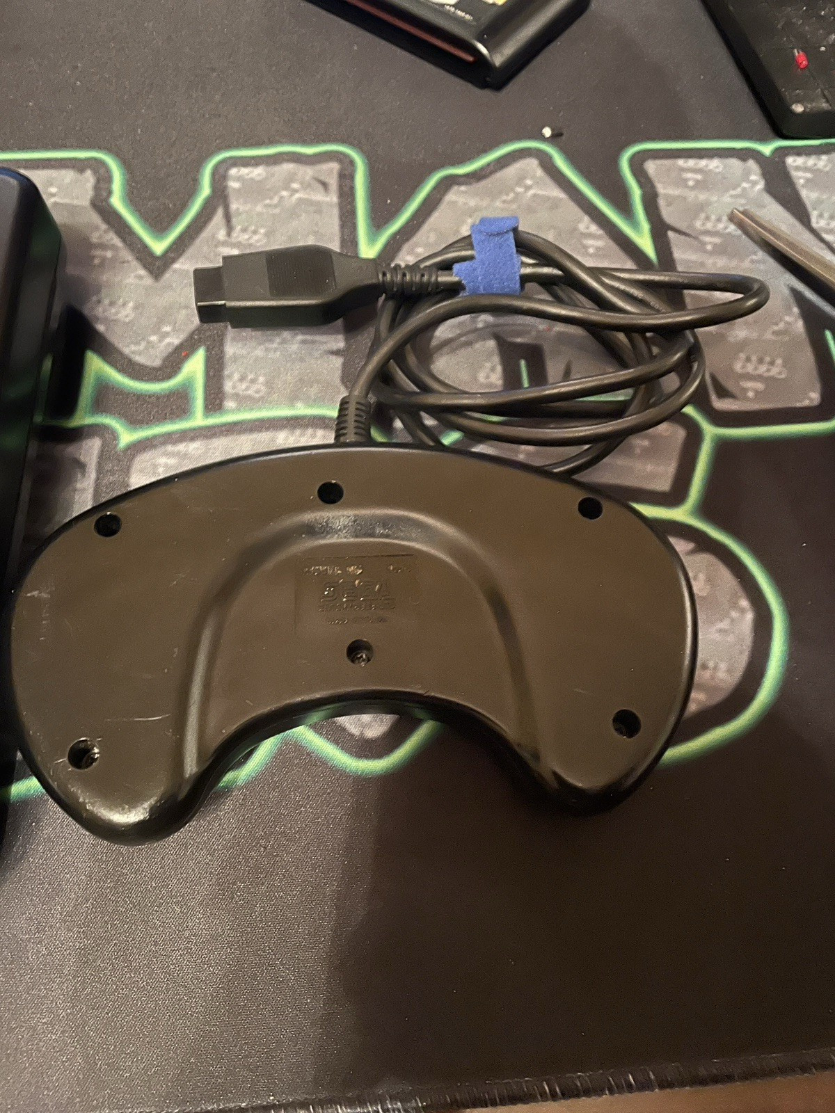 SEGA Genesis Model 2! Green LED Upgrades! Controller, AV and Power included!