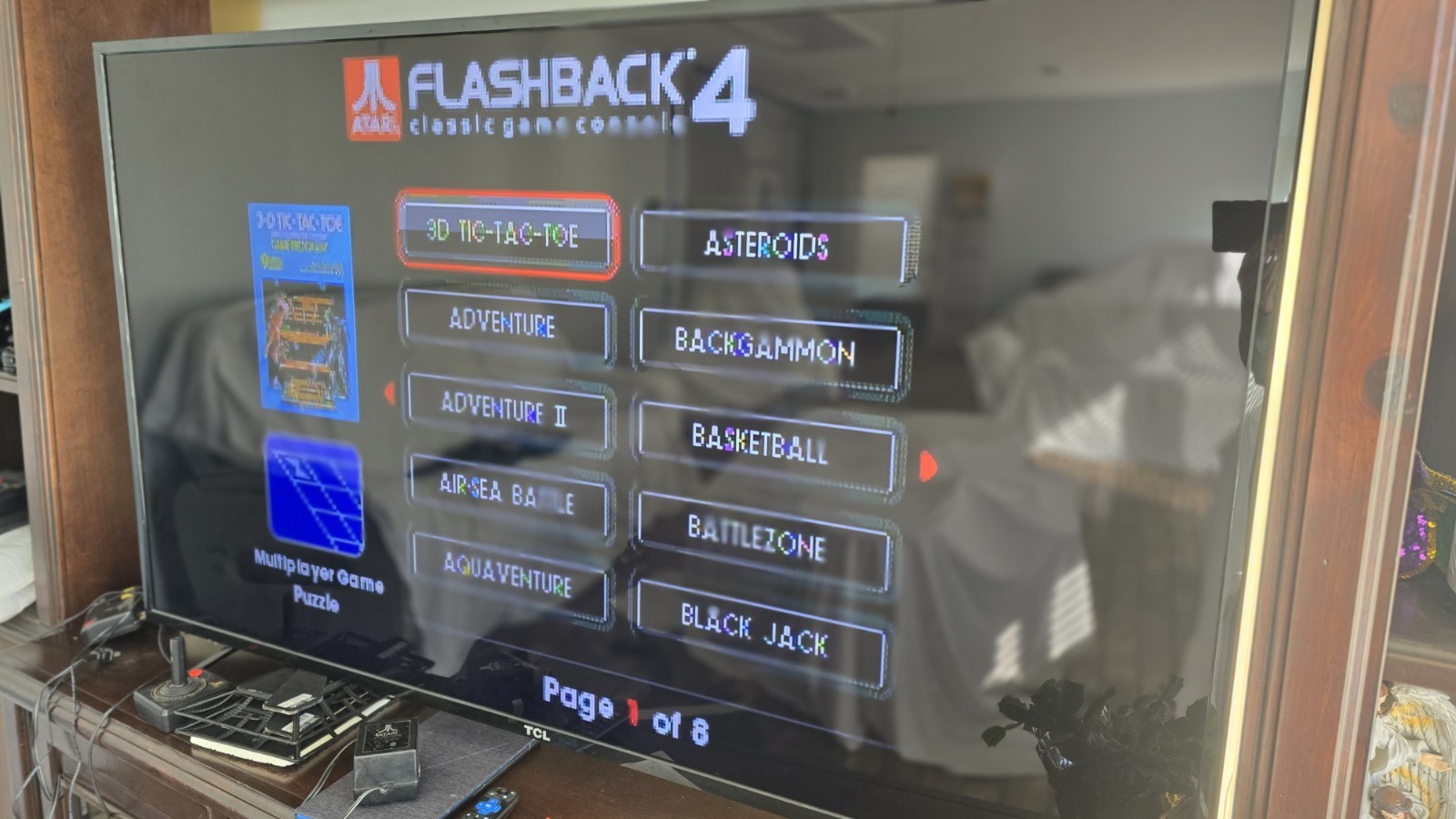 Atari – Flashback 4 classic Game Console Tested & Works Yar’s Revenge Centipede