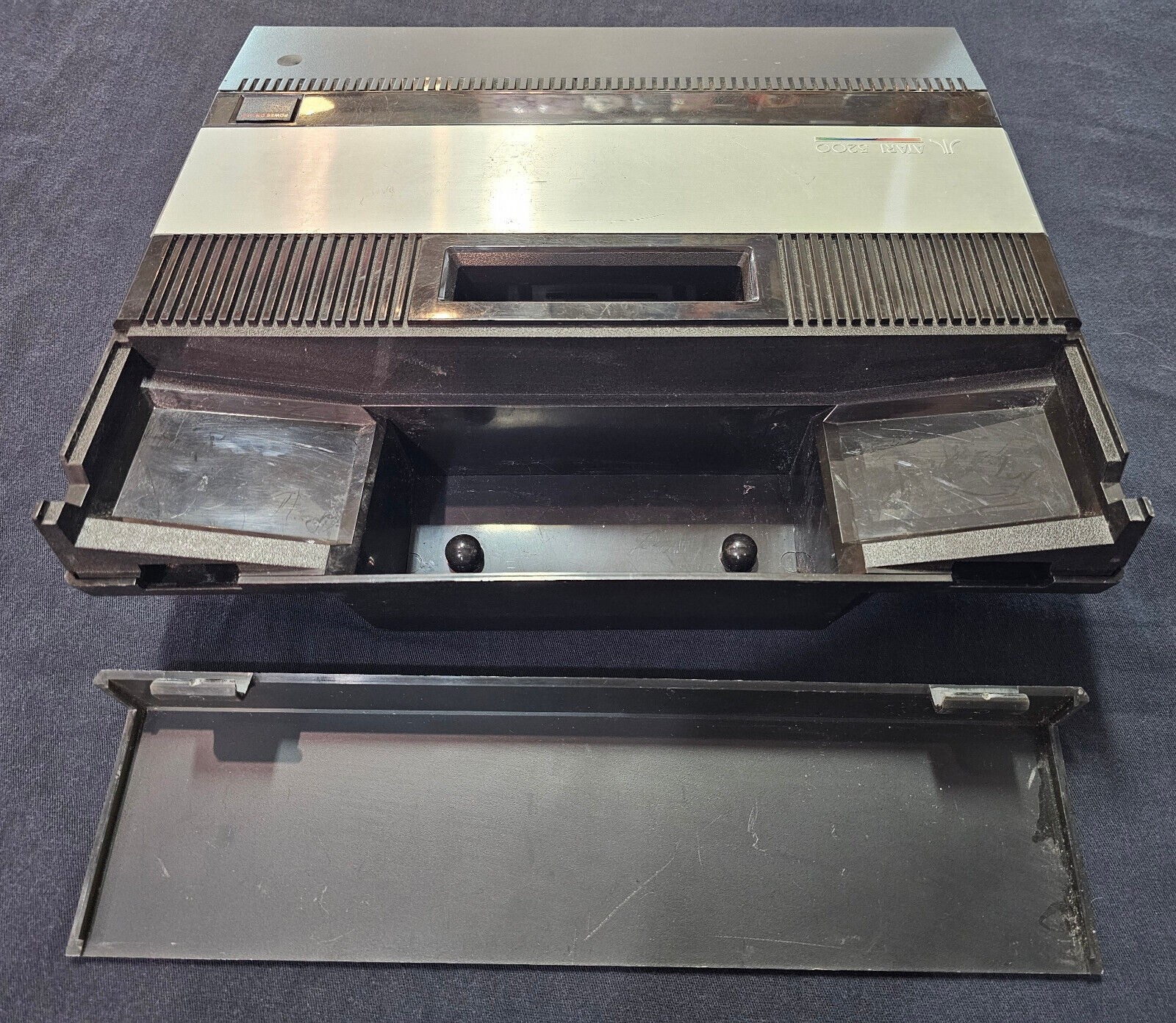 Atari 5200 Console 4 Port w/ Power Adapter Mod – Tested & Working! + Congo Bongo