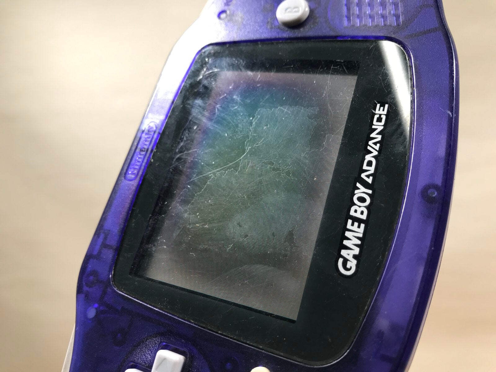 GameBoy Advance Midnight Blue Console Nintendo Japan – With Defects LG9477