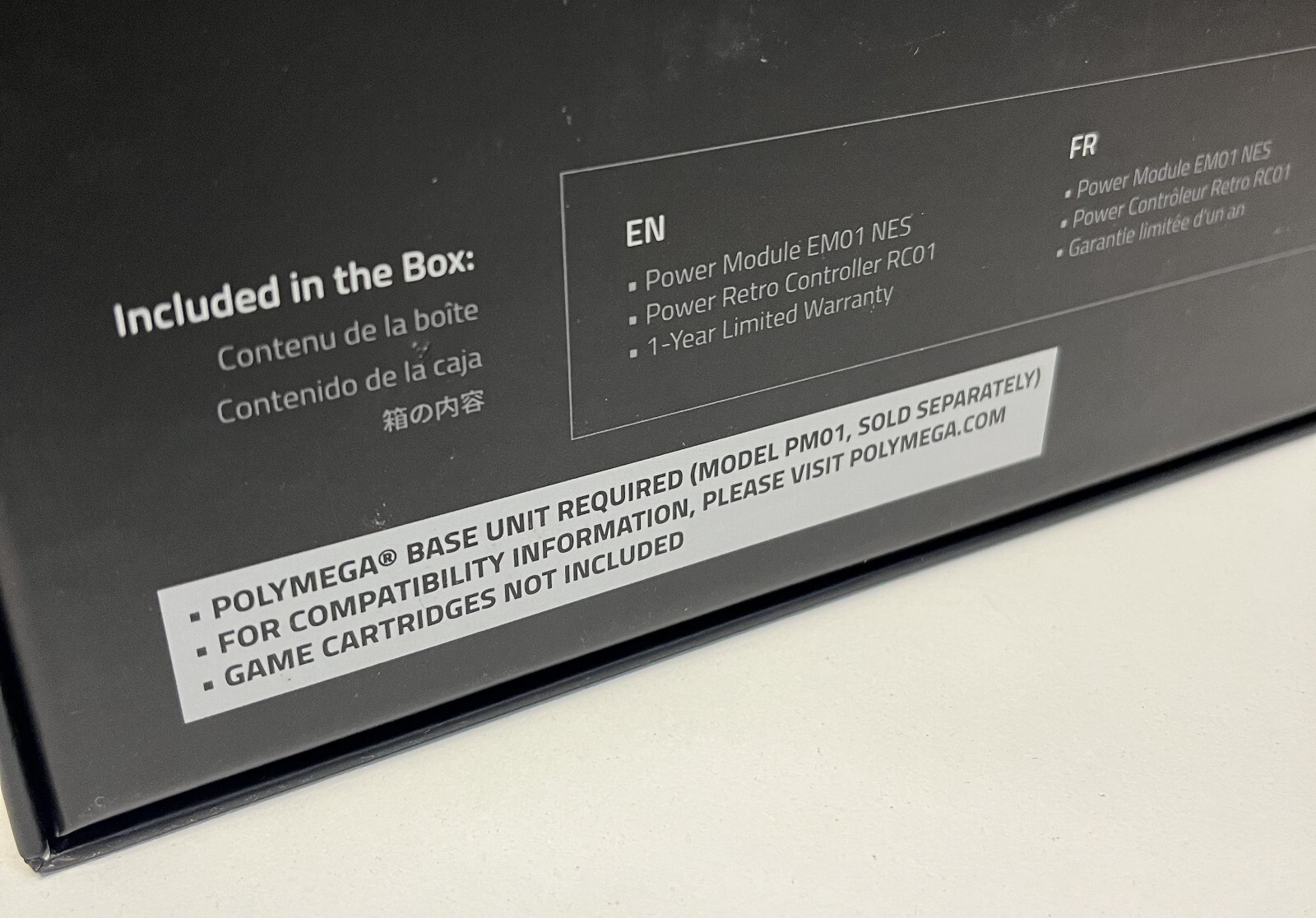 POLYMEGA EM01 POWER MODULE NINTENDO NES WITH POWER CONTROLLER NEW SEALED