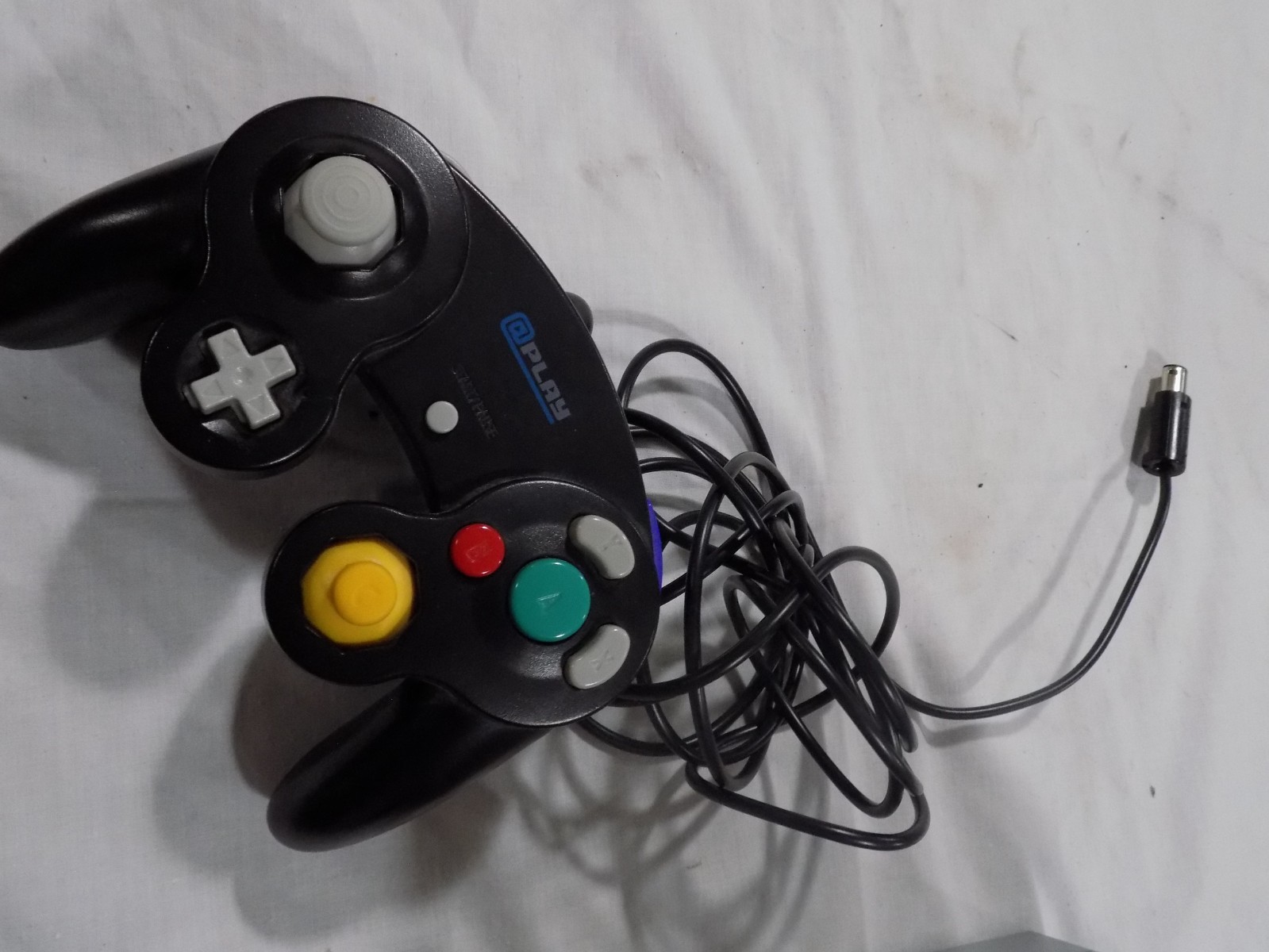 Nintendo GameCube Platinum Console – Aftermarket Controller-Cords Included-Play