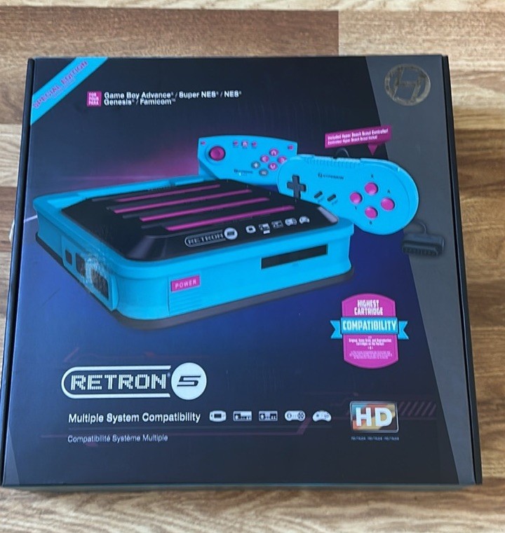 Hyperkin M01688-HB RetroN 5 HD Gaming Console Hyper Beach