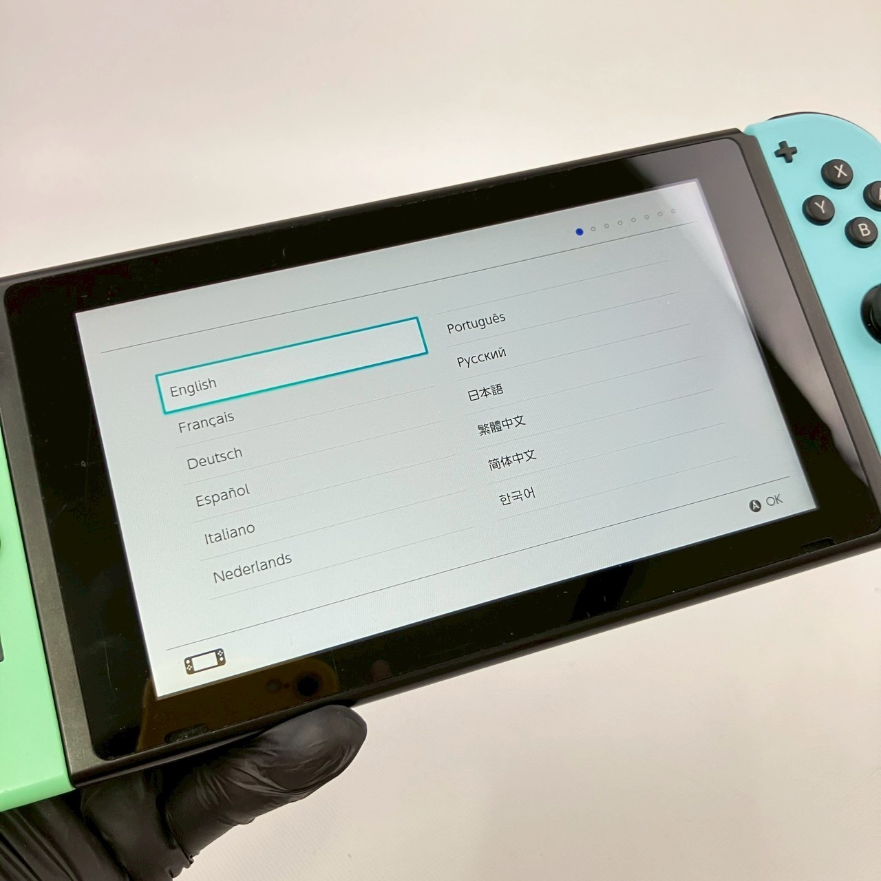 Nintendo Switch Animal Crossing HAC-001(-01) Console & Joy-Con set Region Free