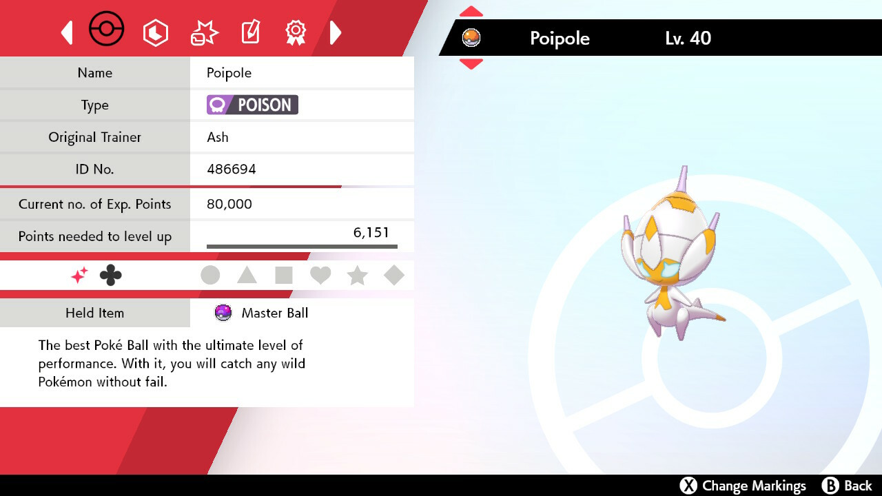 🌟Poipole Ultra Beast Shiny Non Shiny Best Stats Pokemon Sword and Shield Home🌟