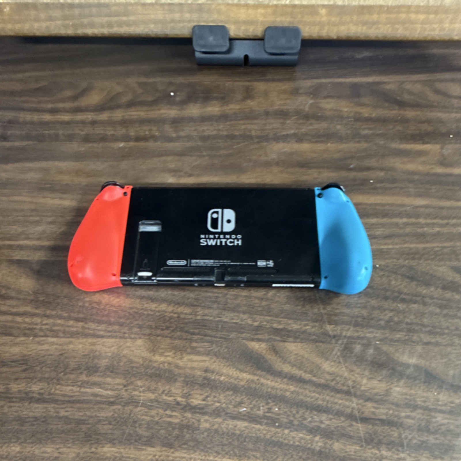 Nintendo Switch Console Black Red Blue Joy-Con HAC-001 Cleaned & Tested