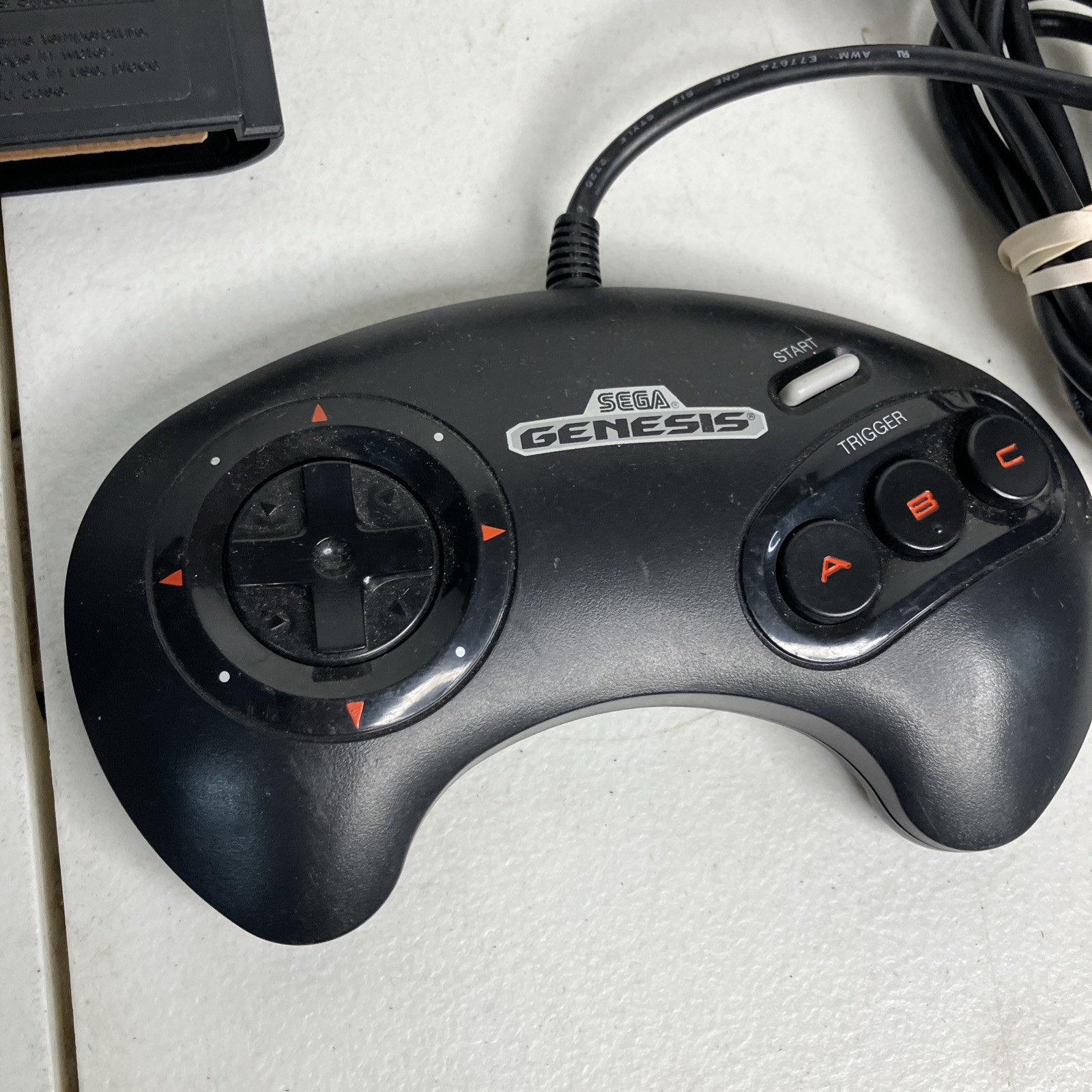 Sega Genesis System Model 1 Console Bundle 3 Games Altered Beast Ecco Dolphin