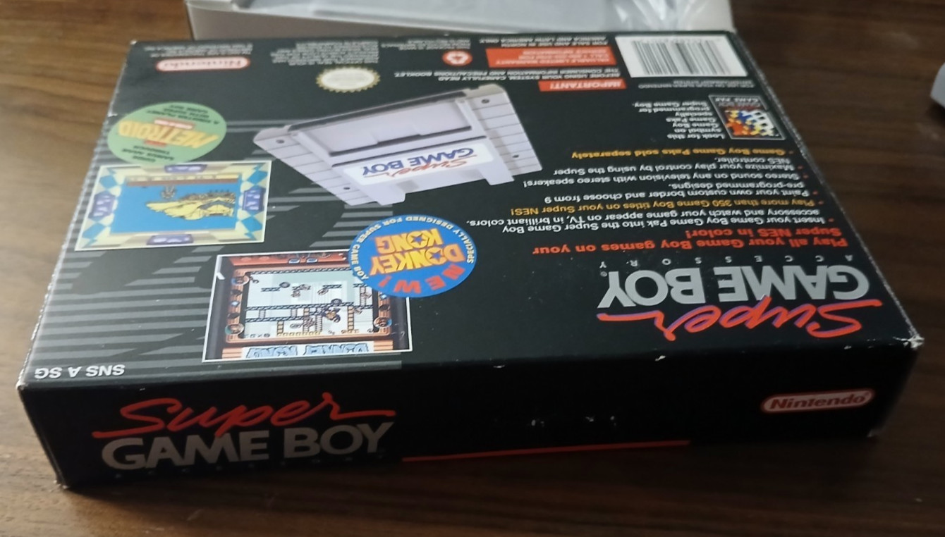 Super GameBoy (Super Nintendo, SNES, 1994)