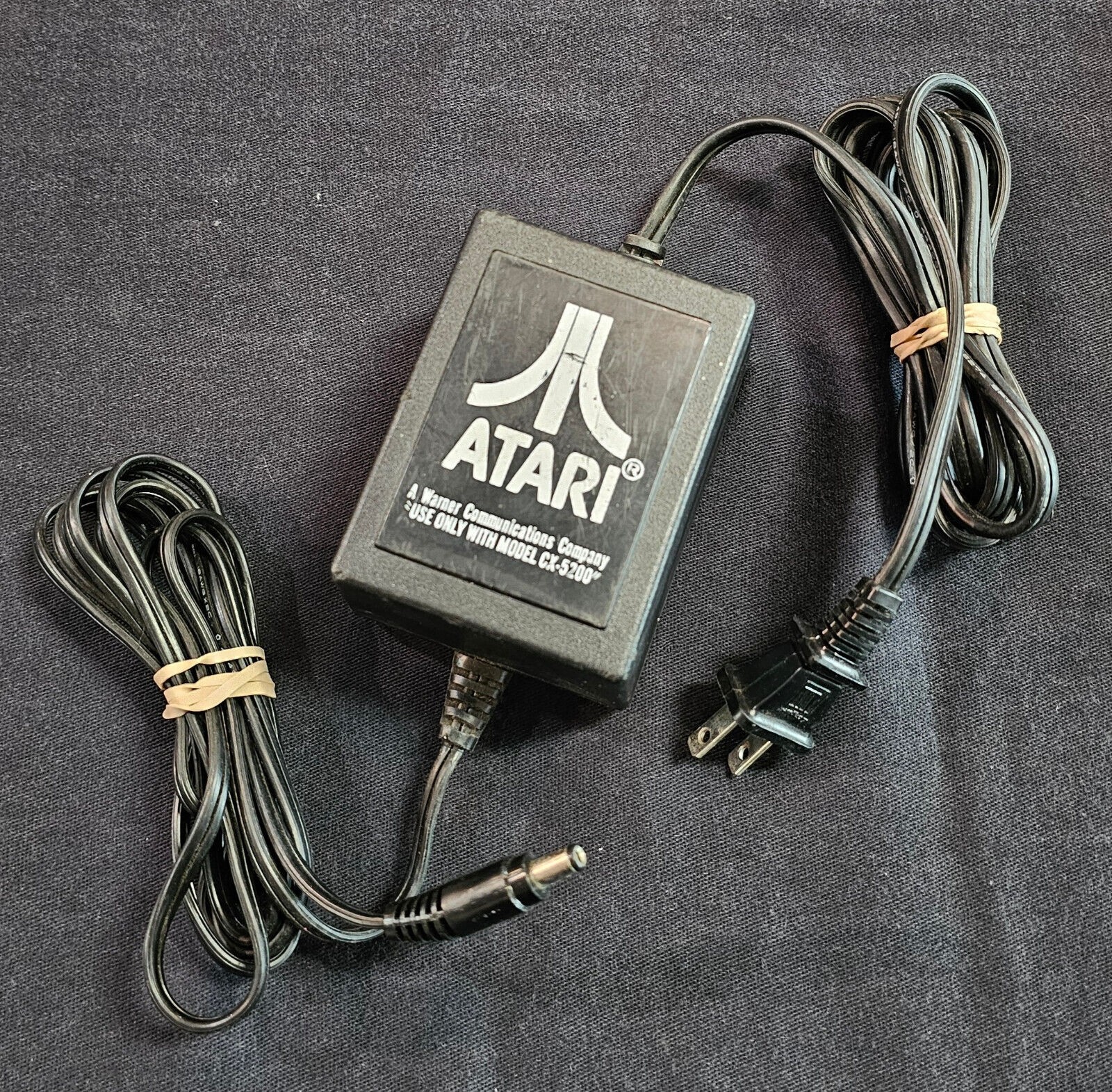 Atari 5200 Console 4 Port w/ Power Adapter Mod – Tested & Working! + Congo Bongo