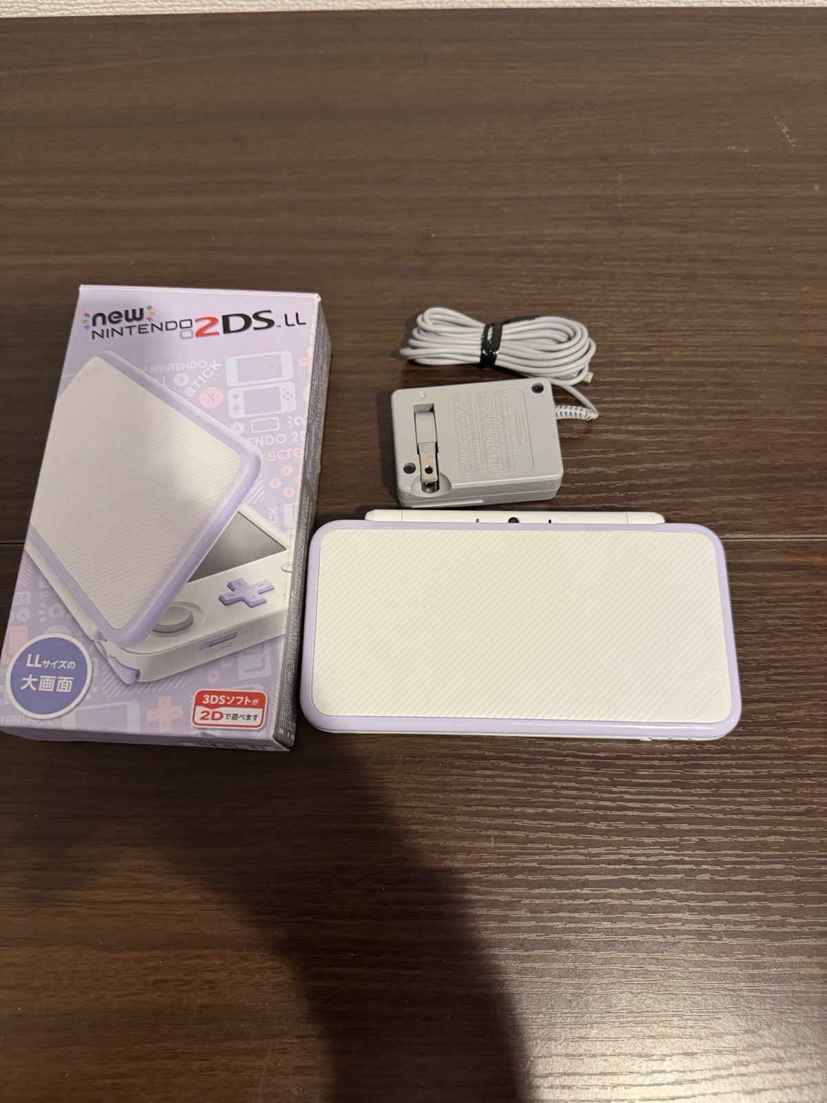 0341 Nintendo New 2DS LL Purple MINT TESTED 400g