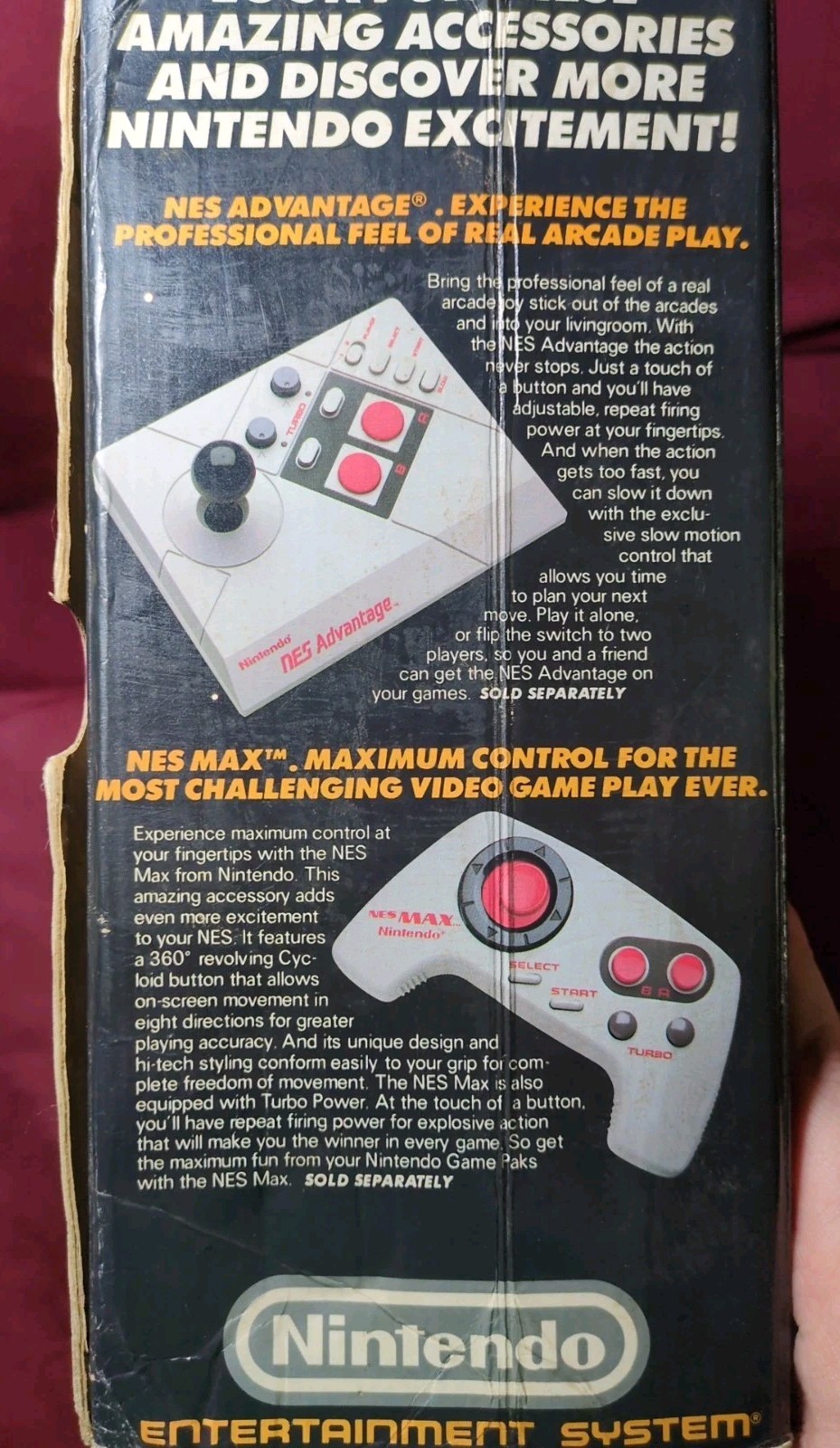 Nintendo NES Action Set Home Console – Grey Box /w Styro – Tested With 8 Games!