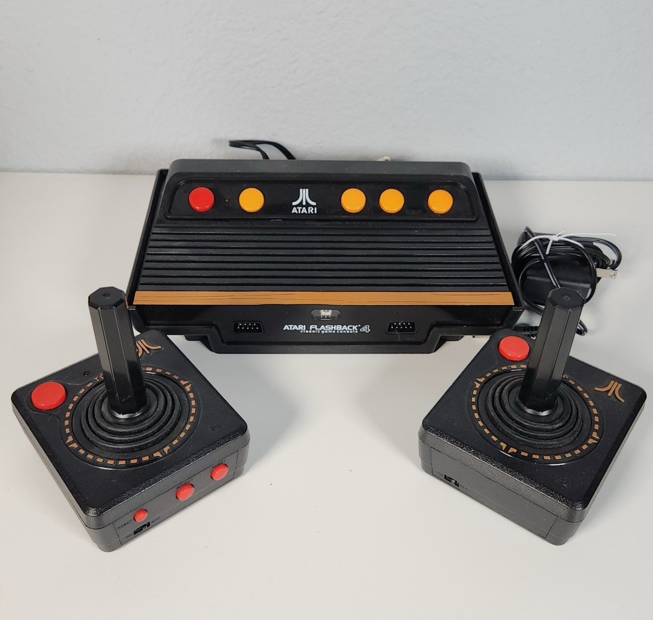 Atari Flashback 8 Gold Black Orange HDMI Home Console w/ Joysticks