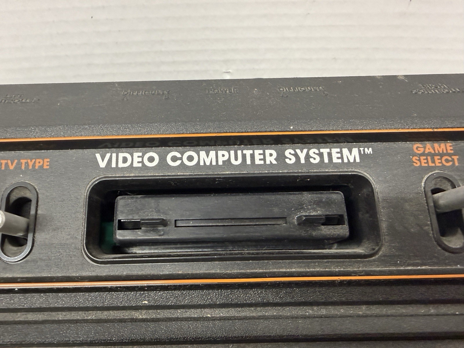 Untested Looks Nice Atari 2600 Console CX-2600A – Woody Wood Grain Console Only