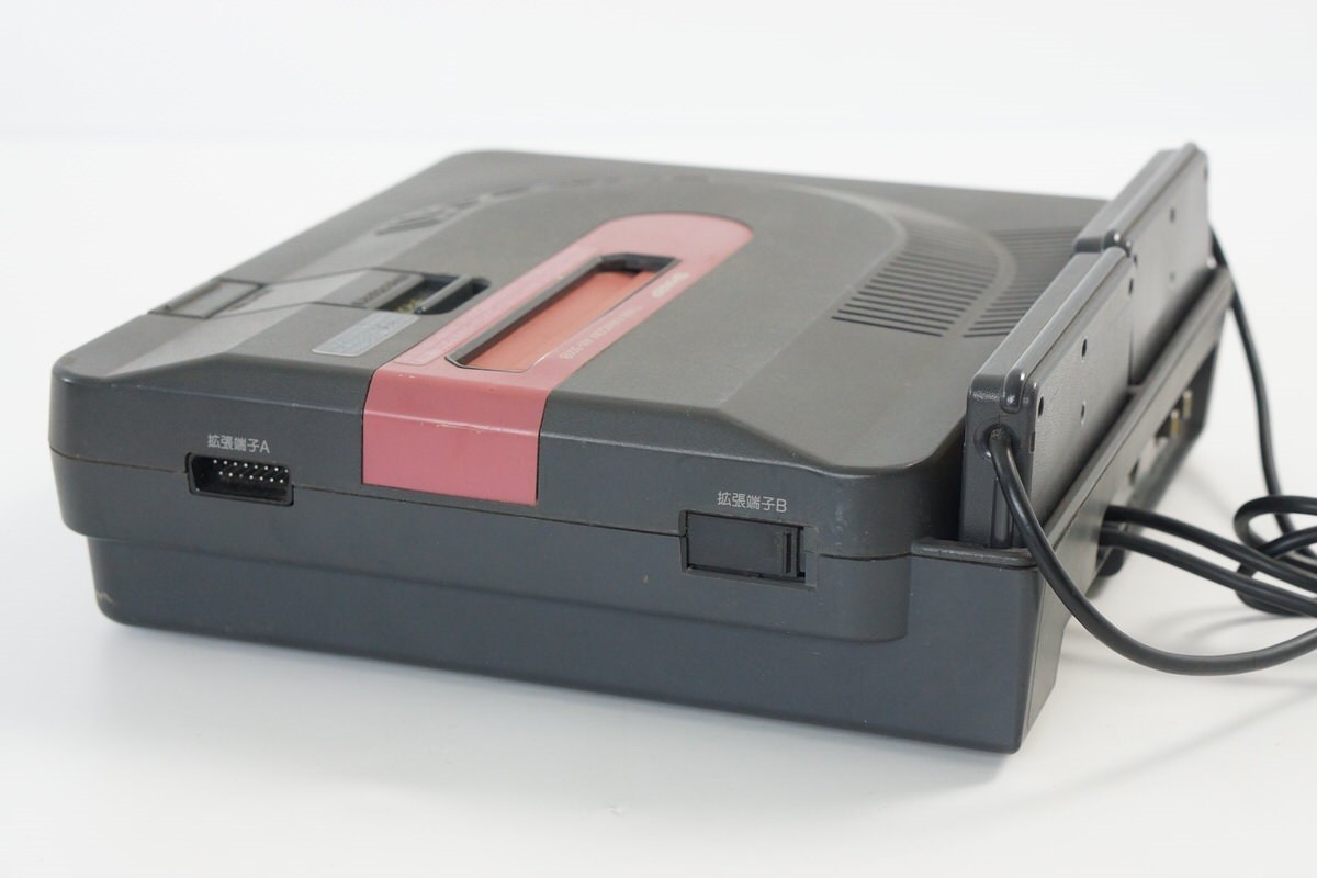 TWIN FAMICOM Console SHARP AN-500B Tested System Game 798759
