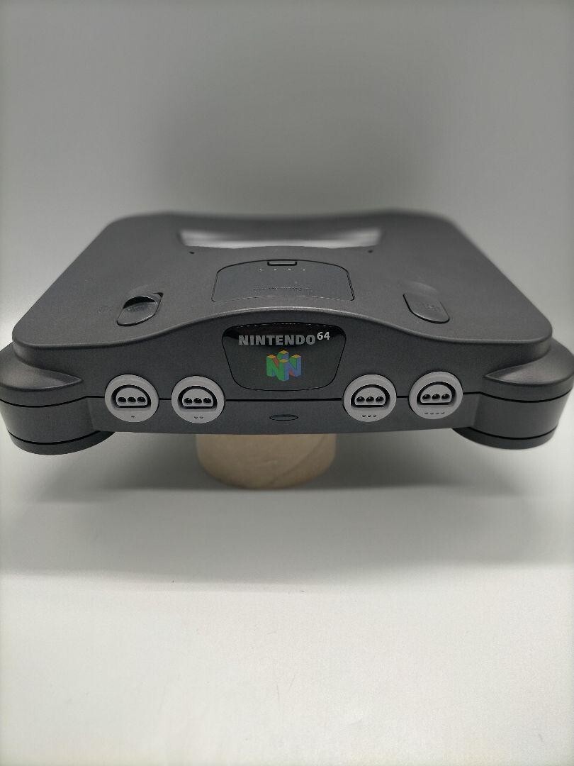 Nintendo 64 Console Black Controller yellow Accessories Game N64