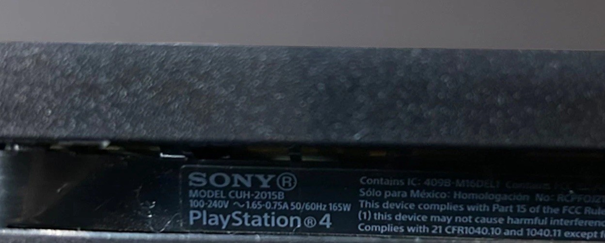 Sony PlayStation 4 Slim PS4 1TB Console Only CUH-2015B Low Firmware 9.5 (TESTED)